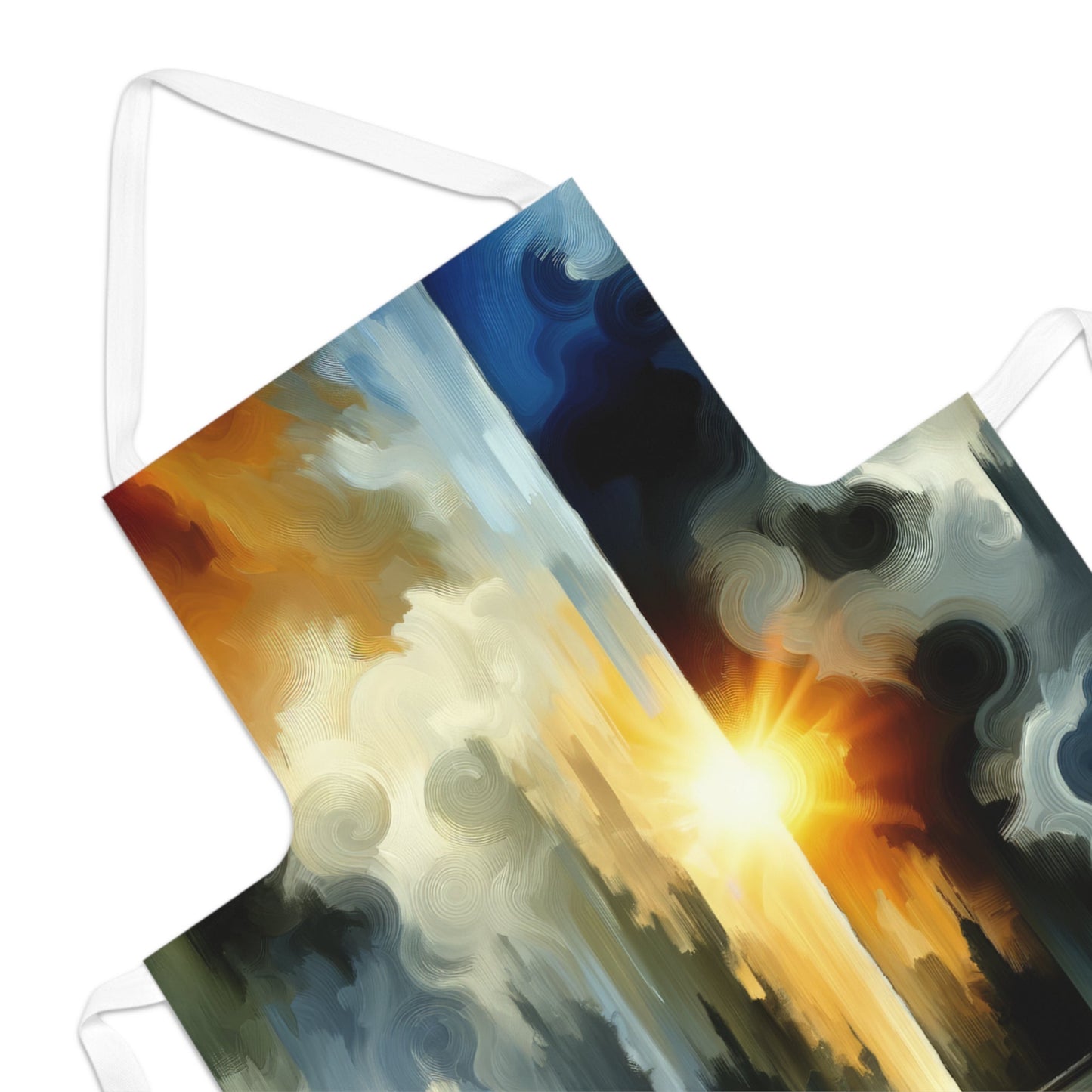 Dawn Dispels Darkness Adult Apron (AOP) - ATUH.ART