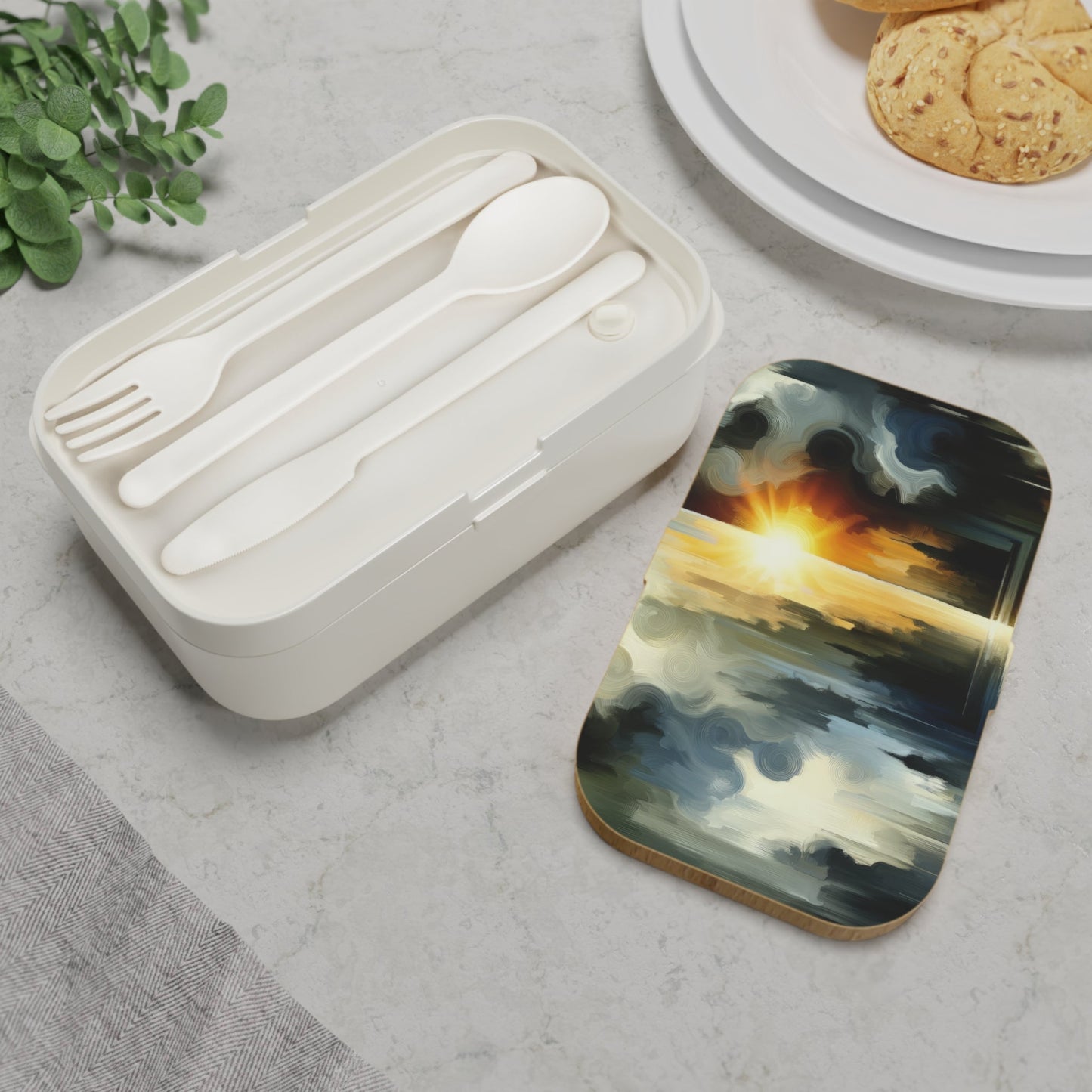 Dawn Dispels Darkness Bento Lunch Box - ATUH.ART