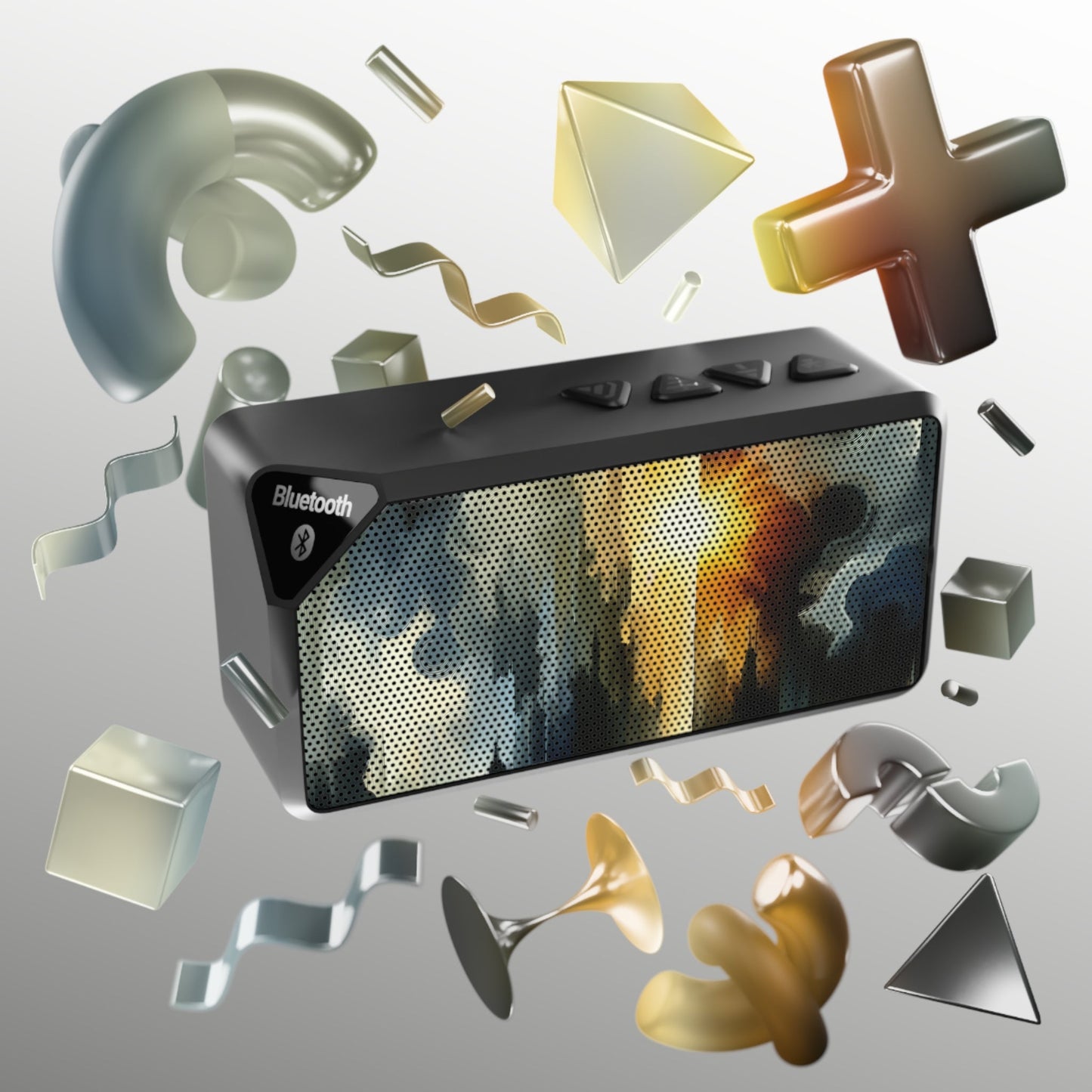 Dawn Dispels Darkness Jabba Bluetooth Speaker - ATUH.ART