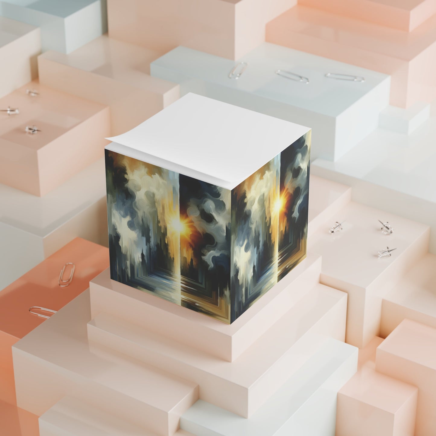 Dawn Dispels Darkness Note Cube - ATUH.ART