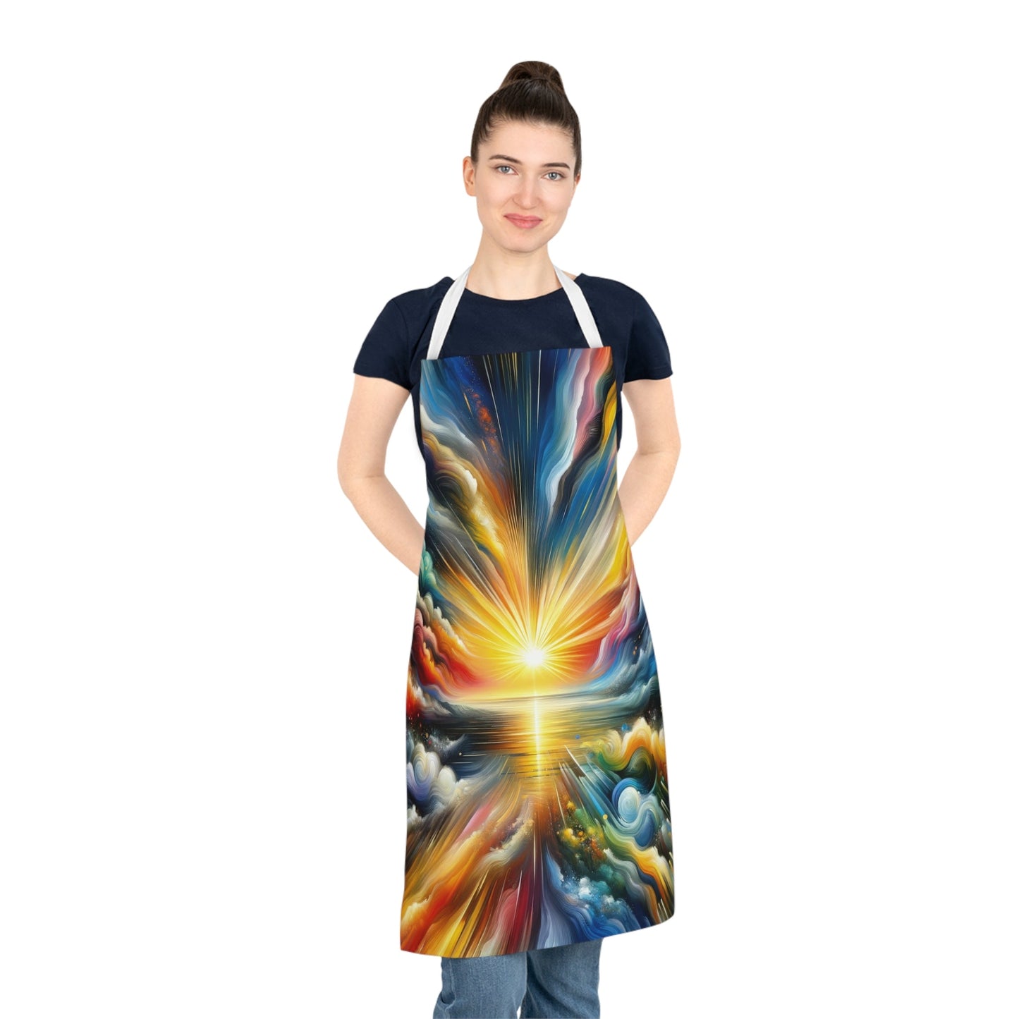 Dawn New Consciousness Adult Apron (AOP) - ATUH.ART