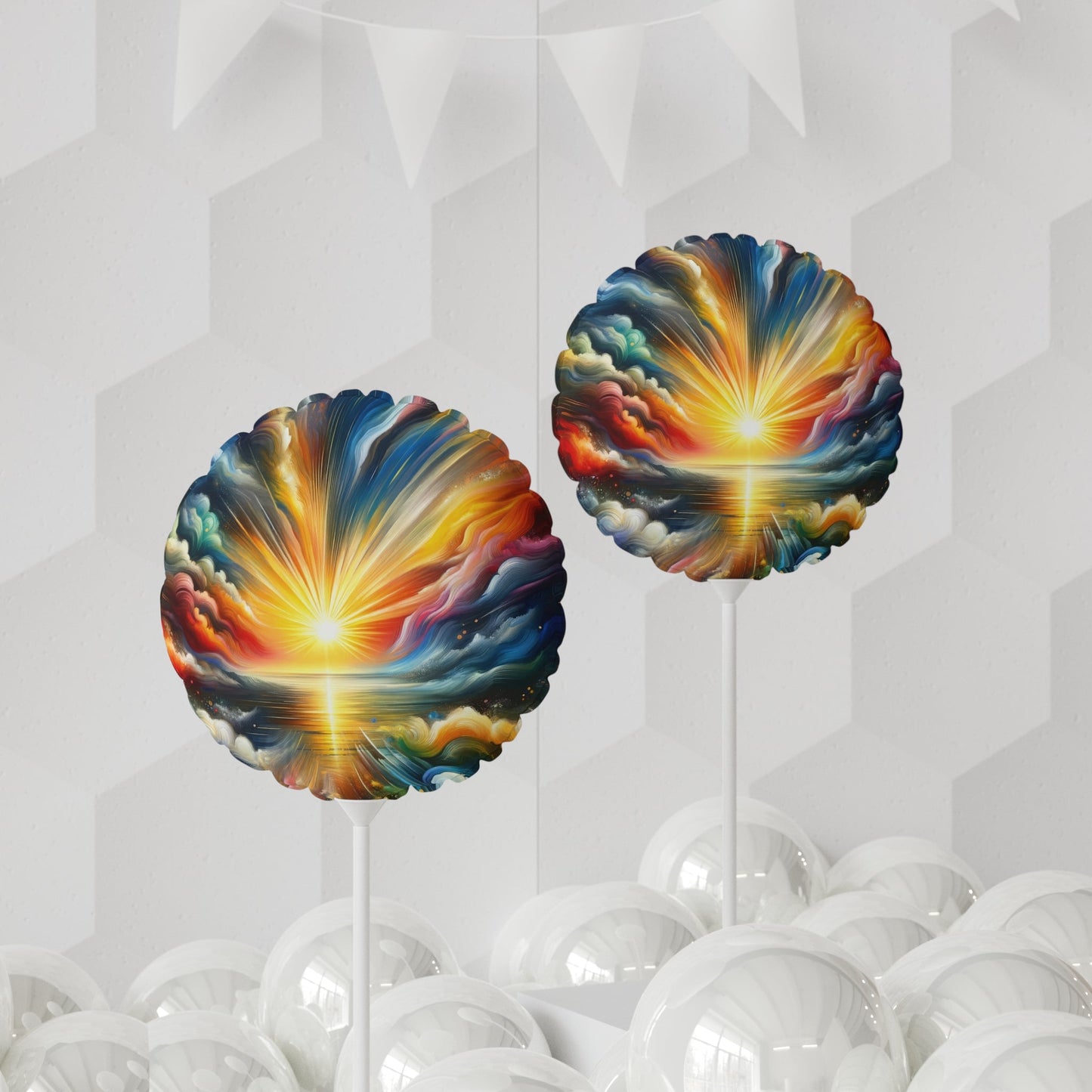 Dawn New Consciousness Balloon (Round and Heart-shaped), 11" - ATUH.ART