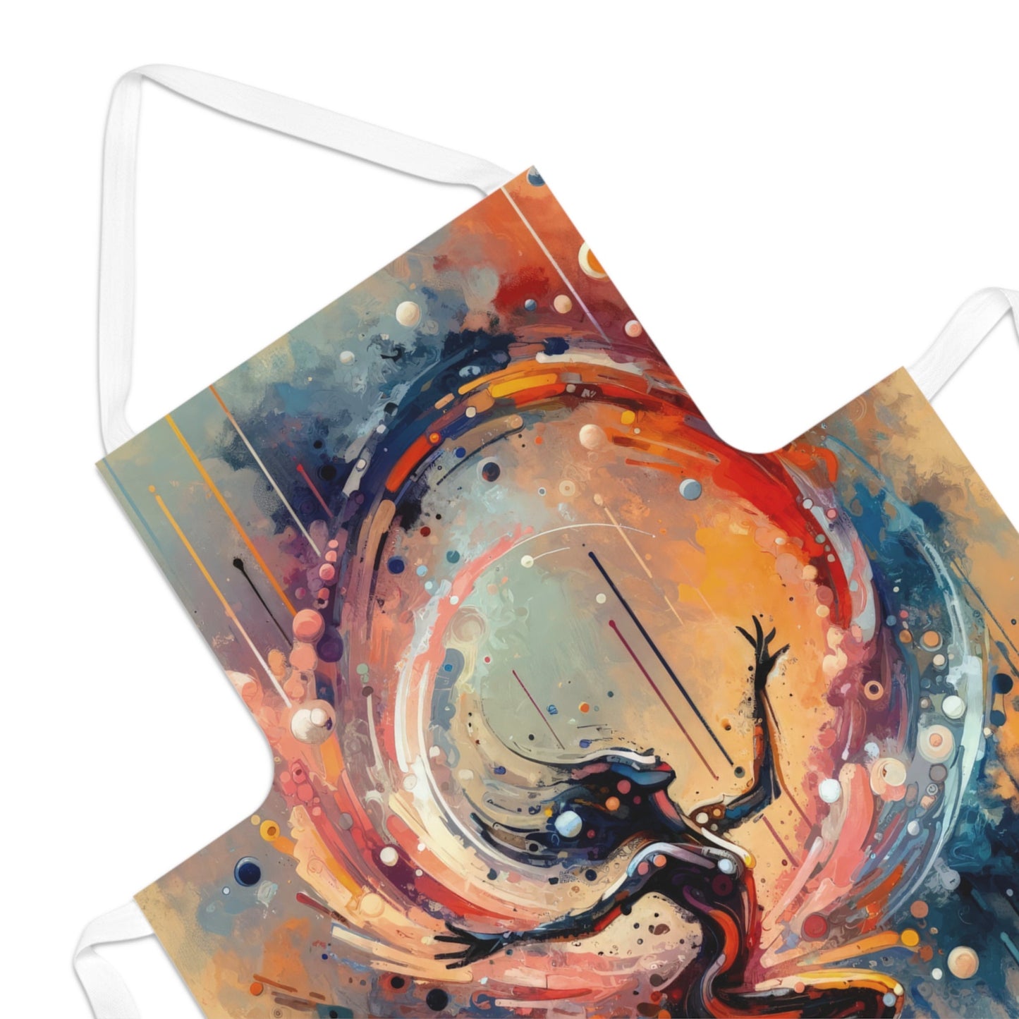 Decision Dance Tachism Adult Apron (AOP) - ATUH.ART