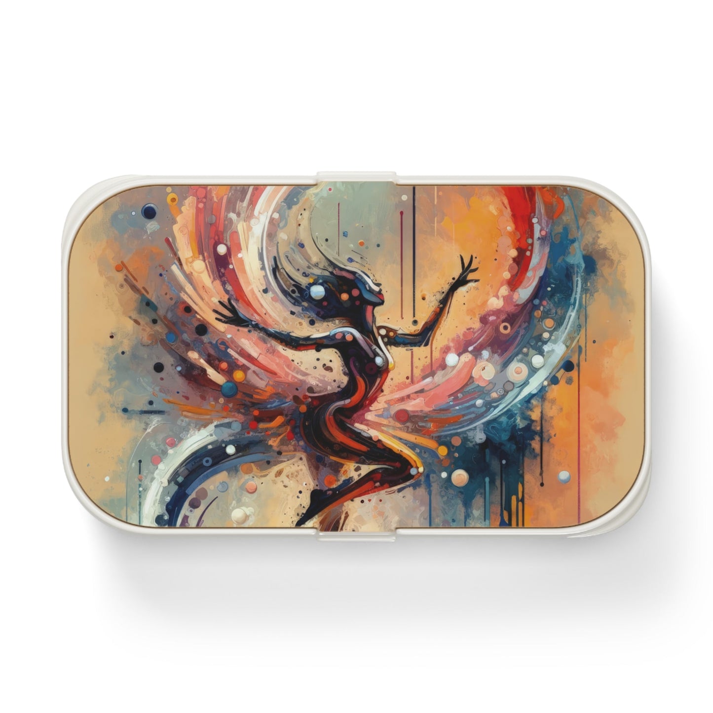 Decision Dance Tachism Bento Lunch Box - ATUH.ART