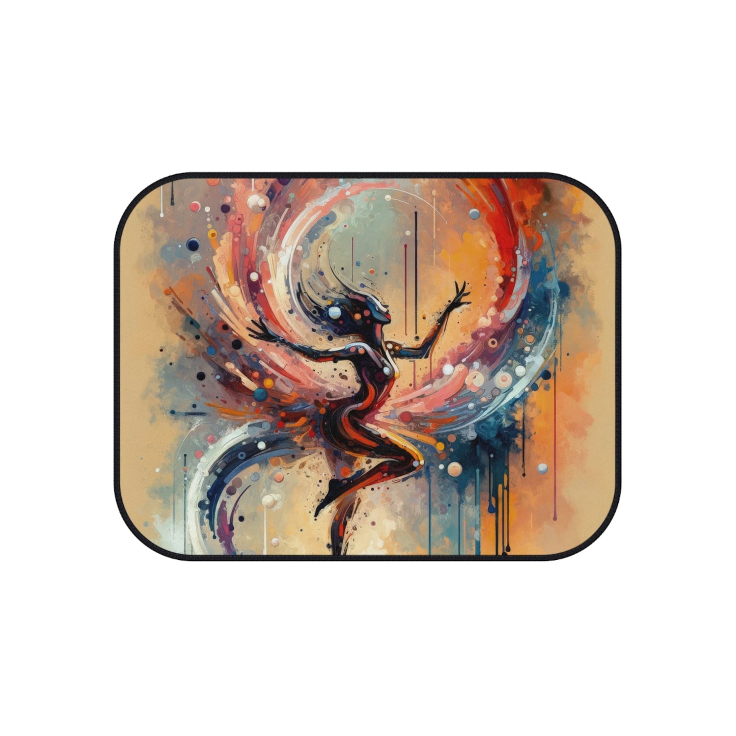 Decision Dance Tachism Car Mats (Set of 4) - ATUH.ART