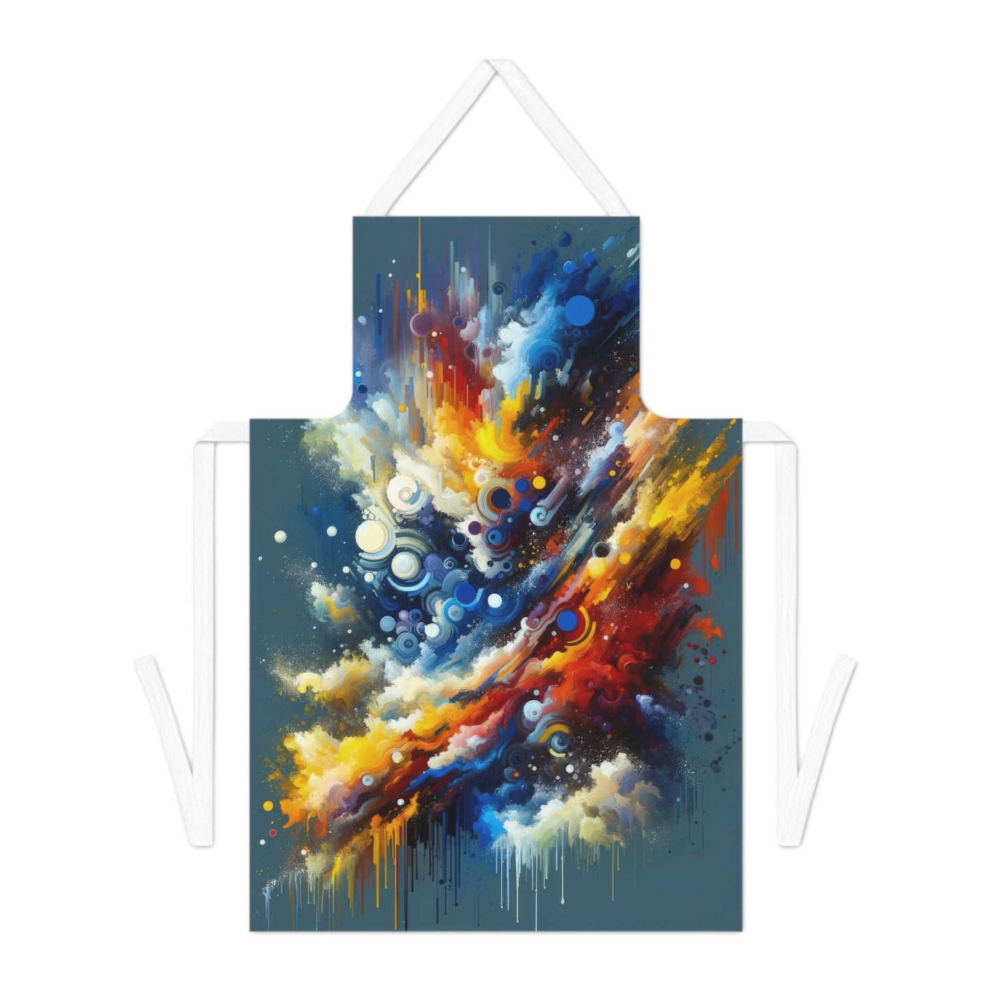 Decisive Mental Action Adult Apron (AOP) - ATUH.ART