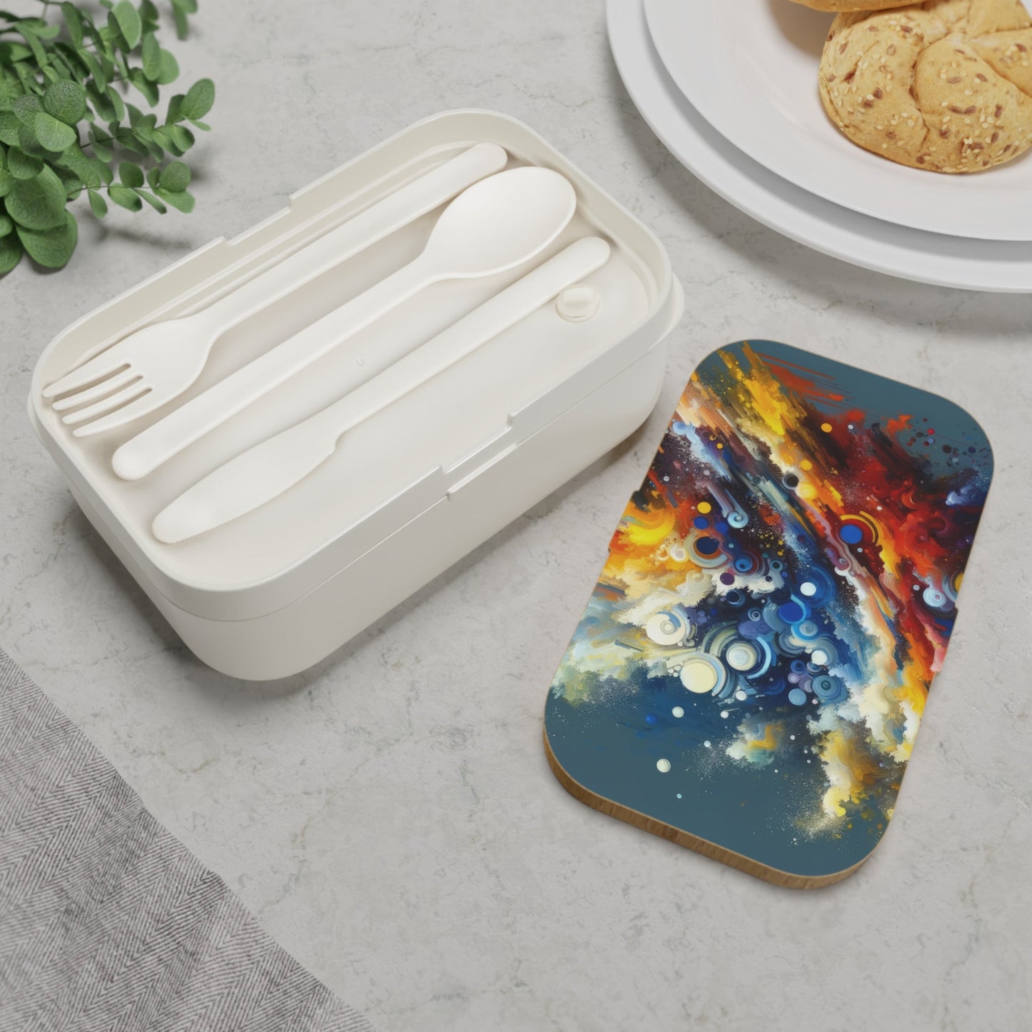 Decisive Mental Action Bento Lunch Box - ATUH.ART