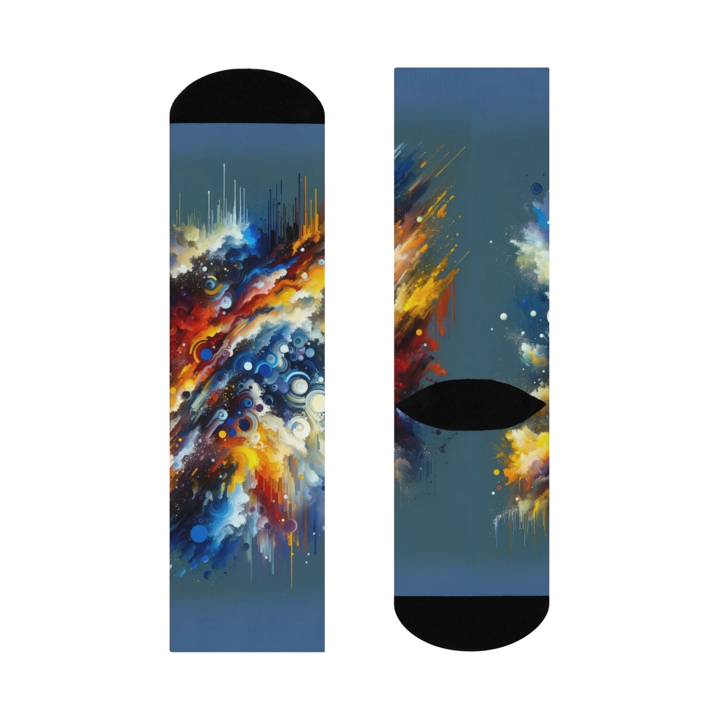 Decisive Mental Action Cushioned Crew Socks - ATUH.ART