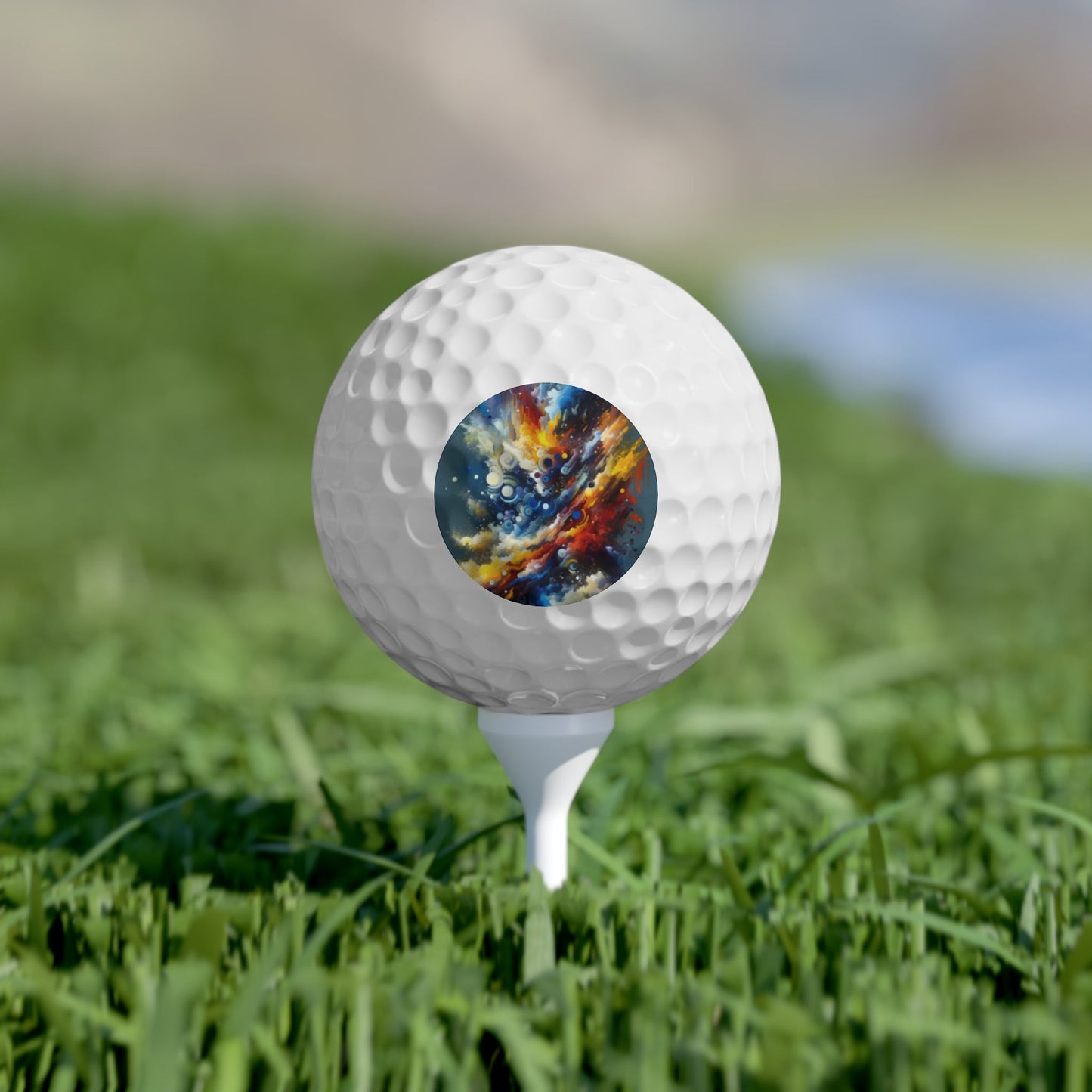 Decisive Mental Action Golf Balls, 6pcs - ATUH.ART