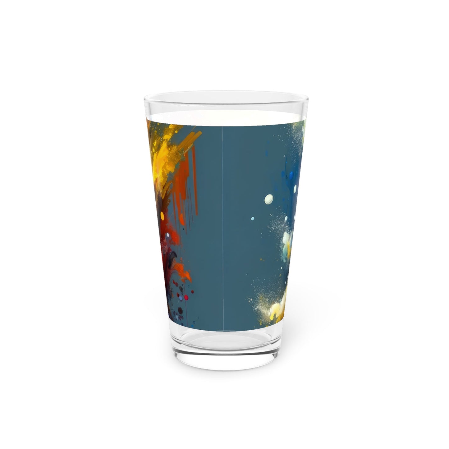 Decisive Mental Action Pint Glass, 16oz - ATUH.ART