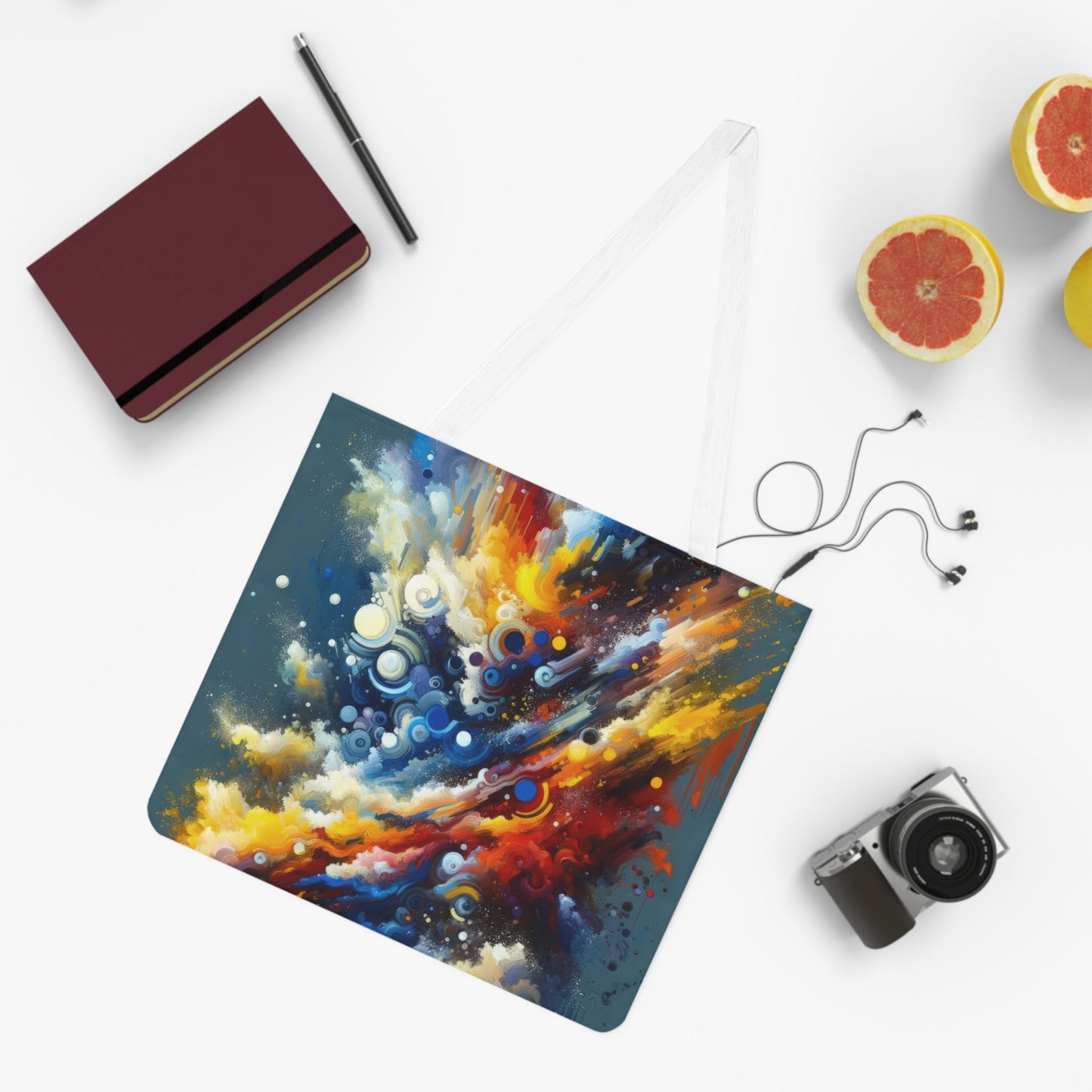 Decisive Mental Action Shoulder Tote Bag (AOP) - ATUH.ART