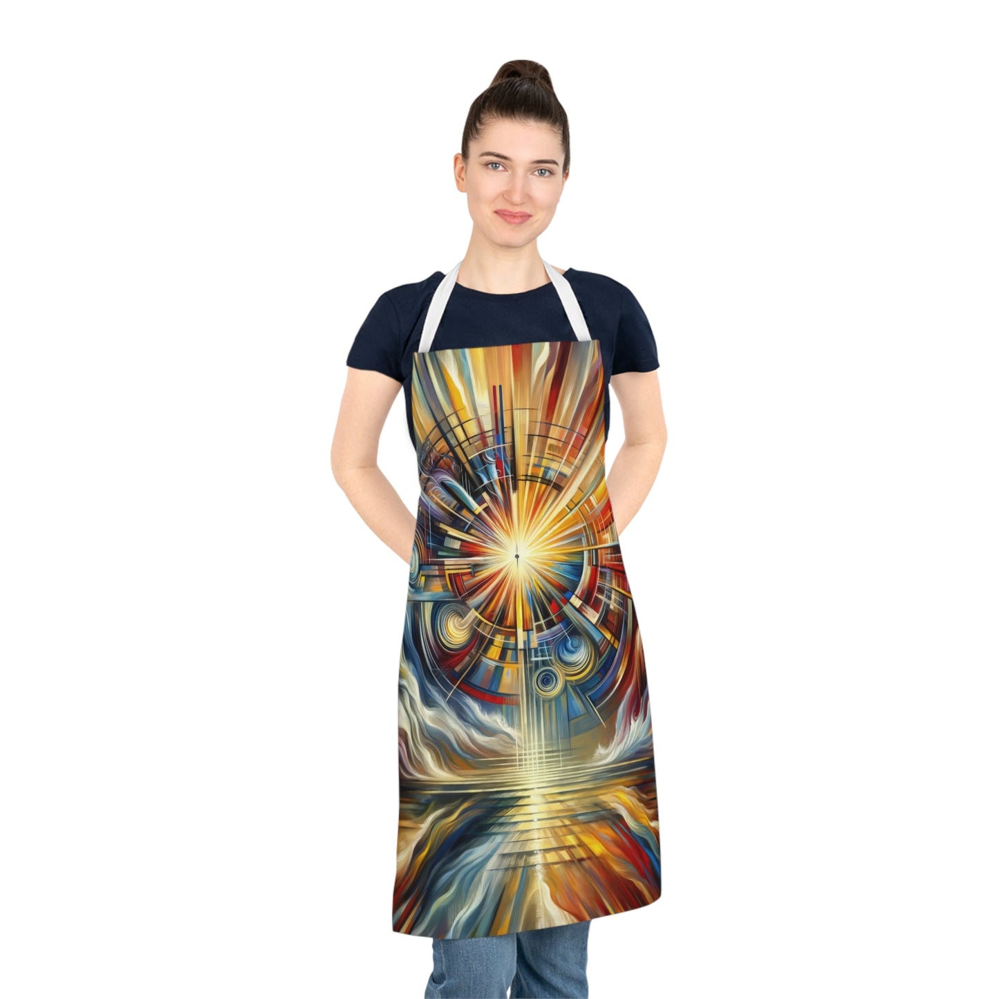 Declaration Movement Transformation Adult Apron (AOP) - ATUH.ART