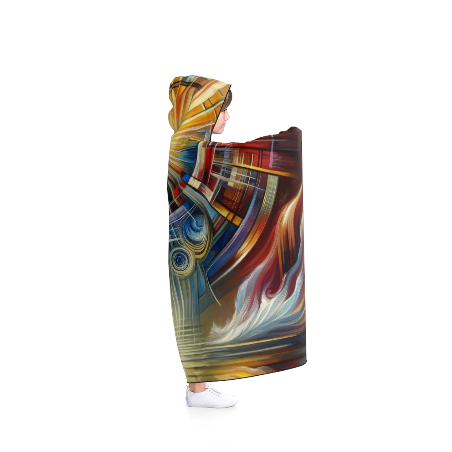 Declaration Movement Transformation Hooded Blanket - ATUH.ART