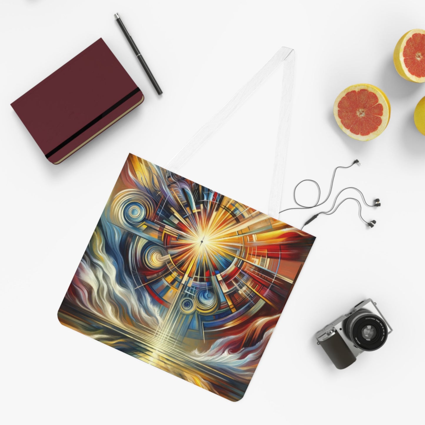 Declaration Movement Transformation Shoulder Tote Bag (AOP) - ATUH.ART