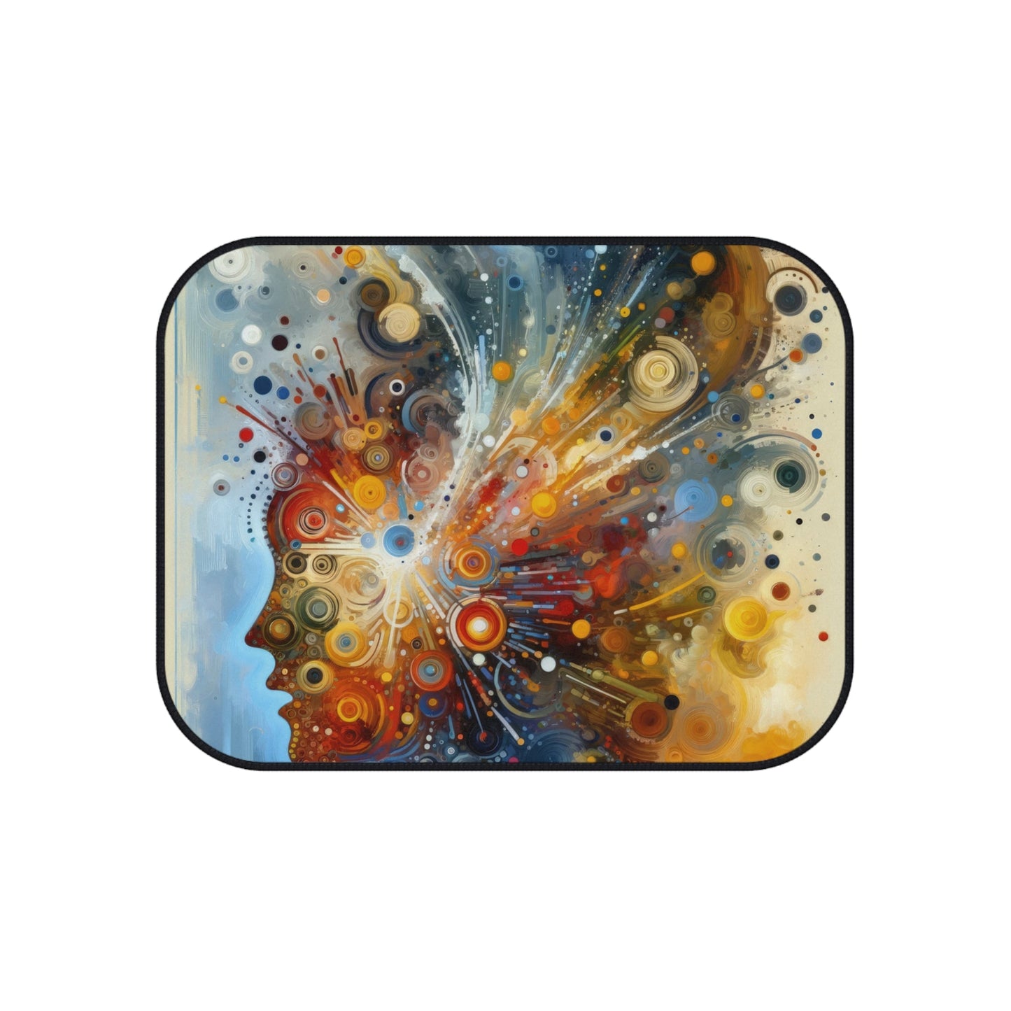 Desire Visualization Tachism Car Mats (Set of 4) - ATUH.ART