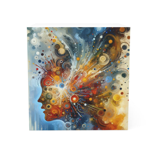 Desire Visualization Tachism Note Cube - ATUH.ART