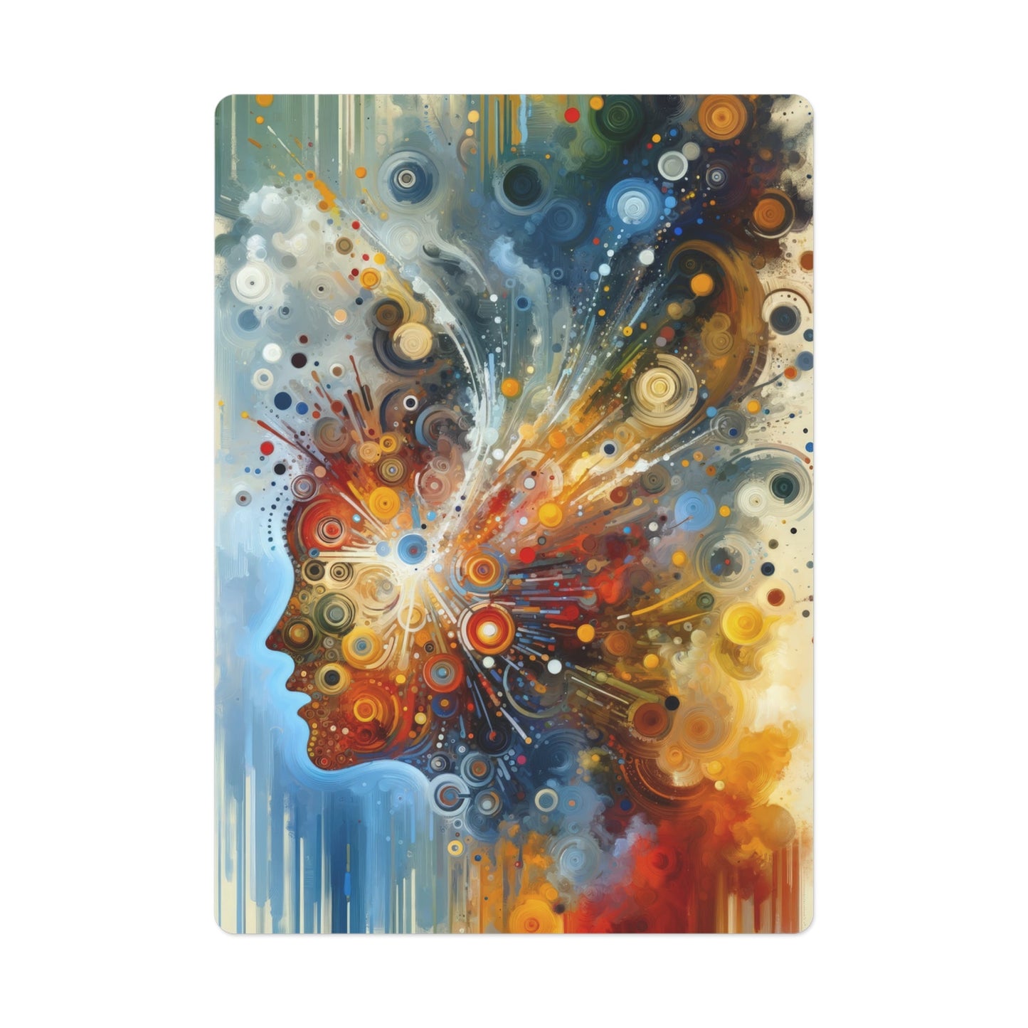 Desire Visualization Tachism Poker Cards - ATUH.ART
