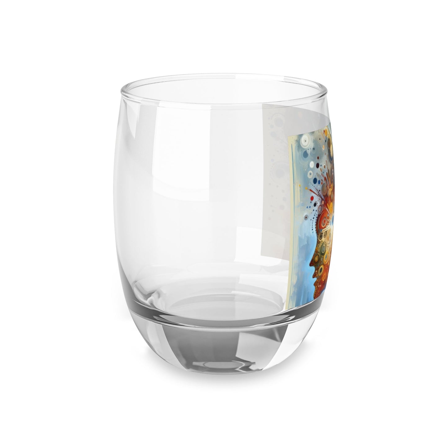 Desire Visualization Tachism Whiskey Glass - ATUH.ART