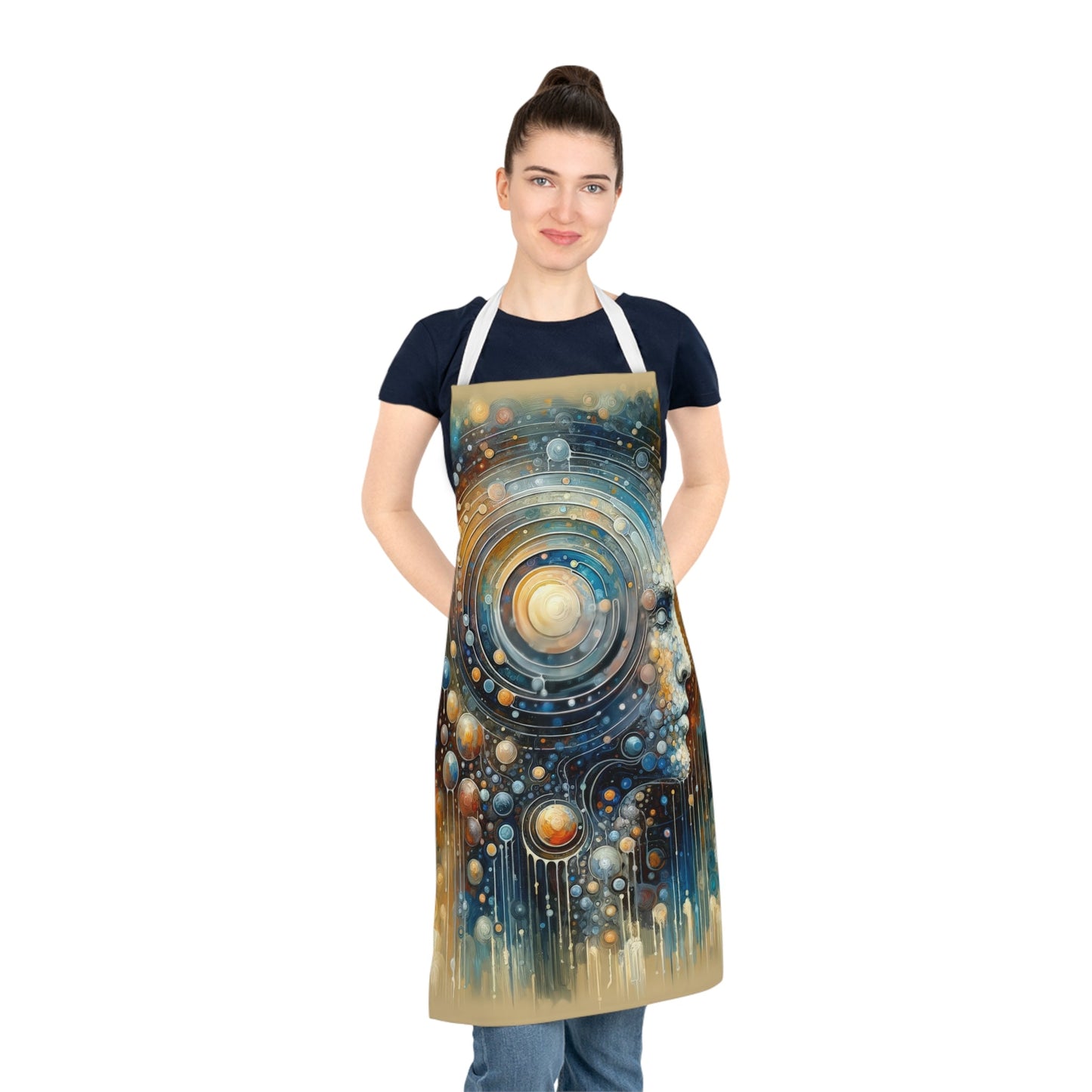 Dialogue Nuances Attunement Adult Apron (AOP) - ATUH.ART