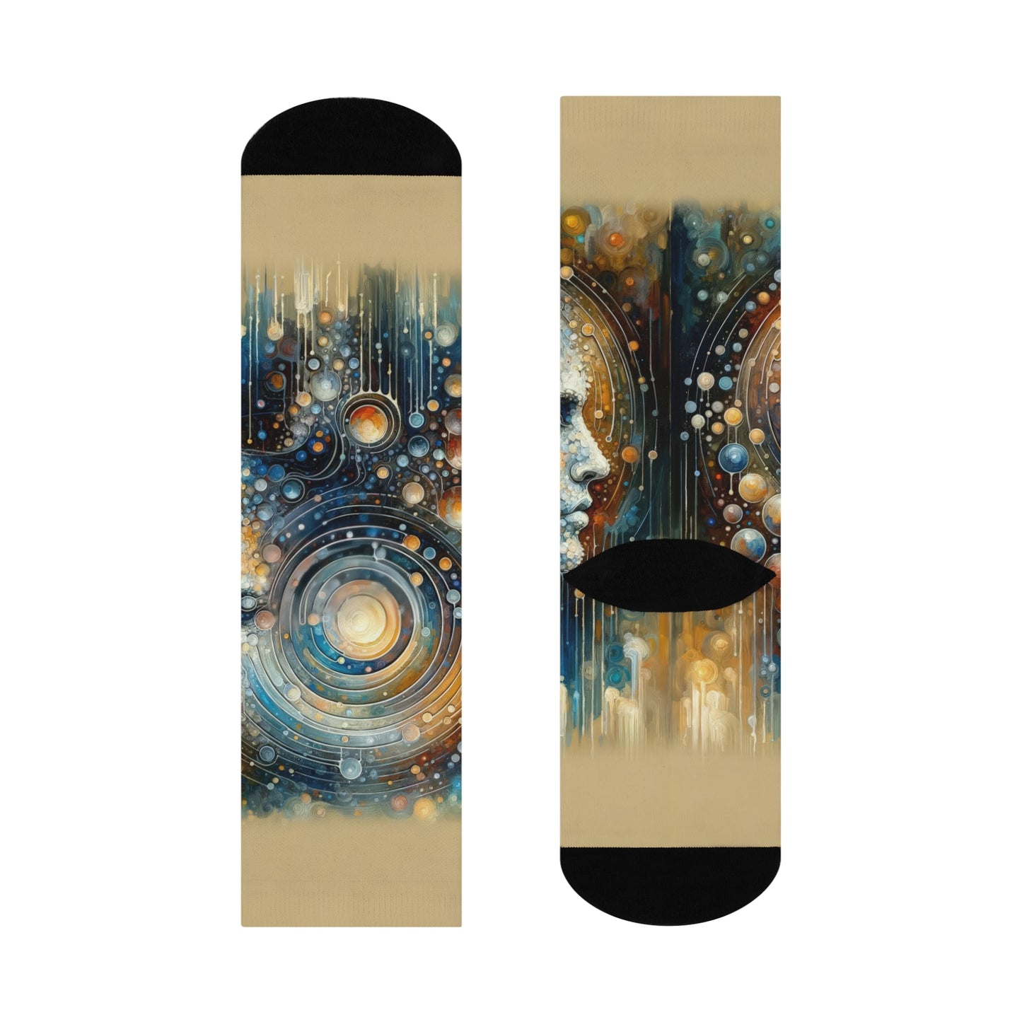 Dialogue Nuances Attunement Cushioned Crew Socks - ATUH.ART