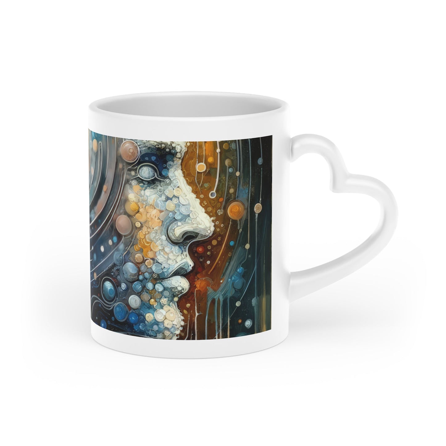 Dialogue Nuances Attunement Heart-Shaped Mug - ATUH.ART