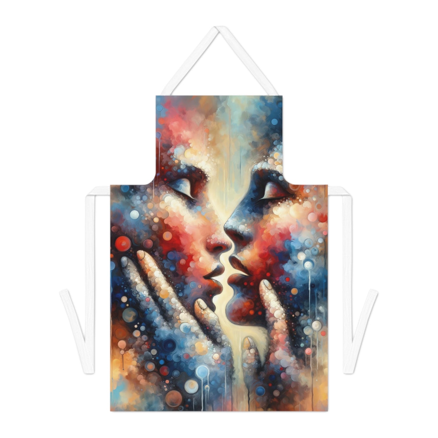 Dialogue Trust Tachism Adult Apron (AOP) - ATUH.ART