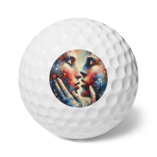 Dialogue Trust Tachism Golf Balls, 6pcs - ATUH.ART