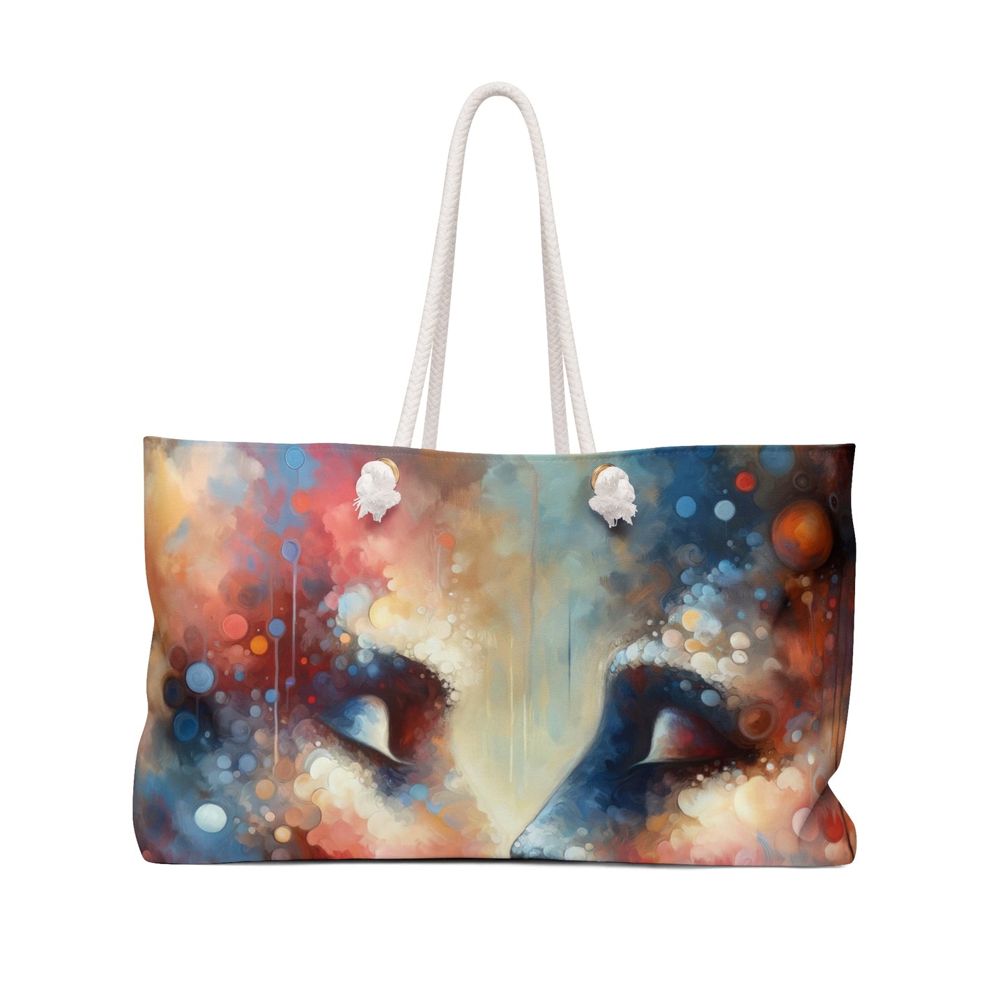 Dialogue Trust Tachism Weekender Bag - ATUH.ART