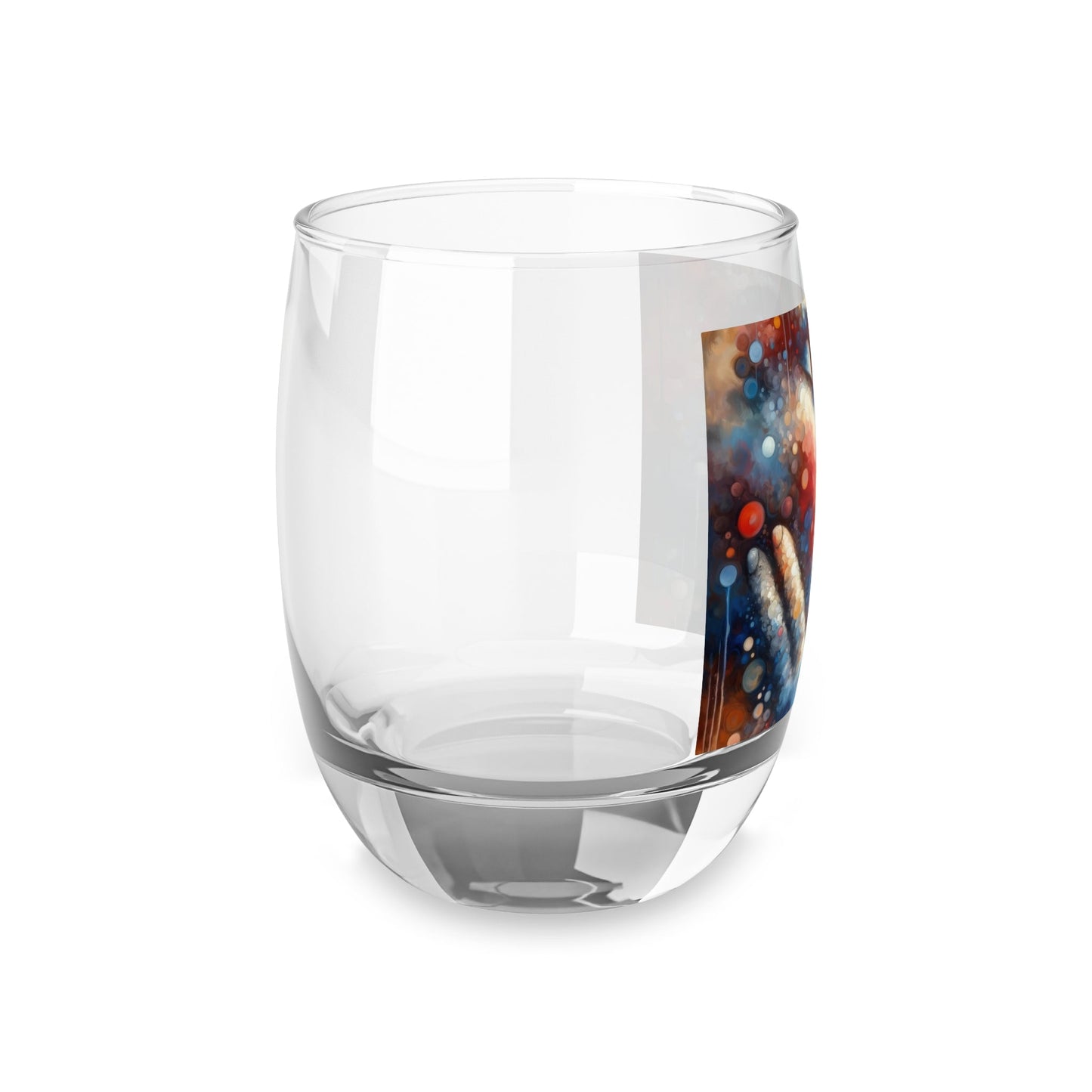 Dialogue Trust Tachism Whiskey Glass - ATUH.ART