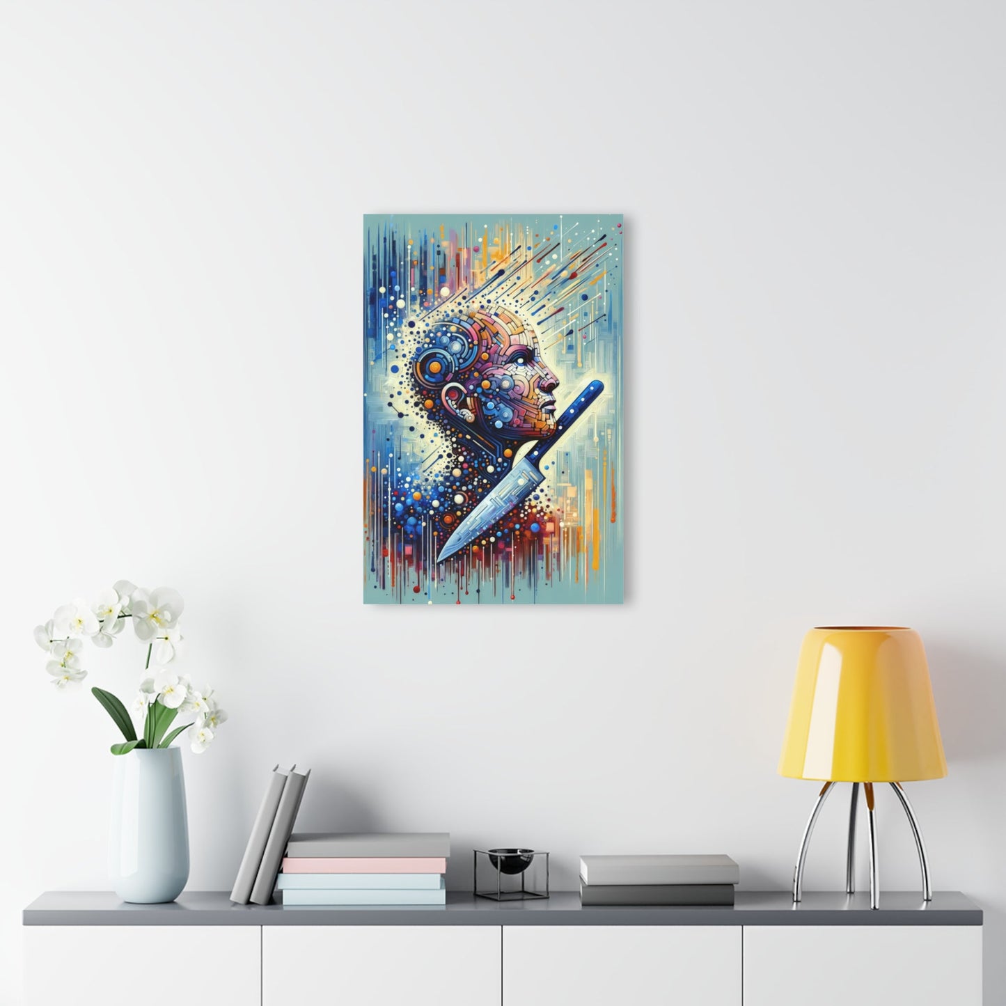 Digital Carving Abstract Acrylic Prints (French Cleat Hanging) - ATUH.ART