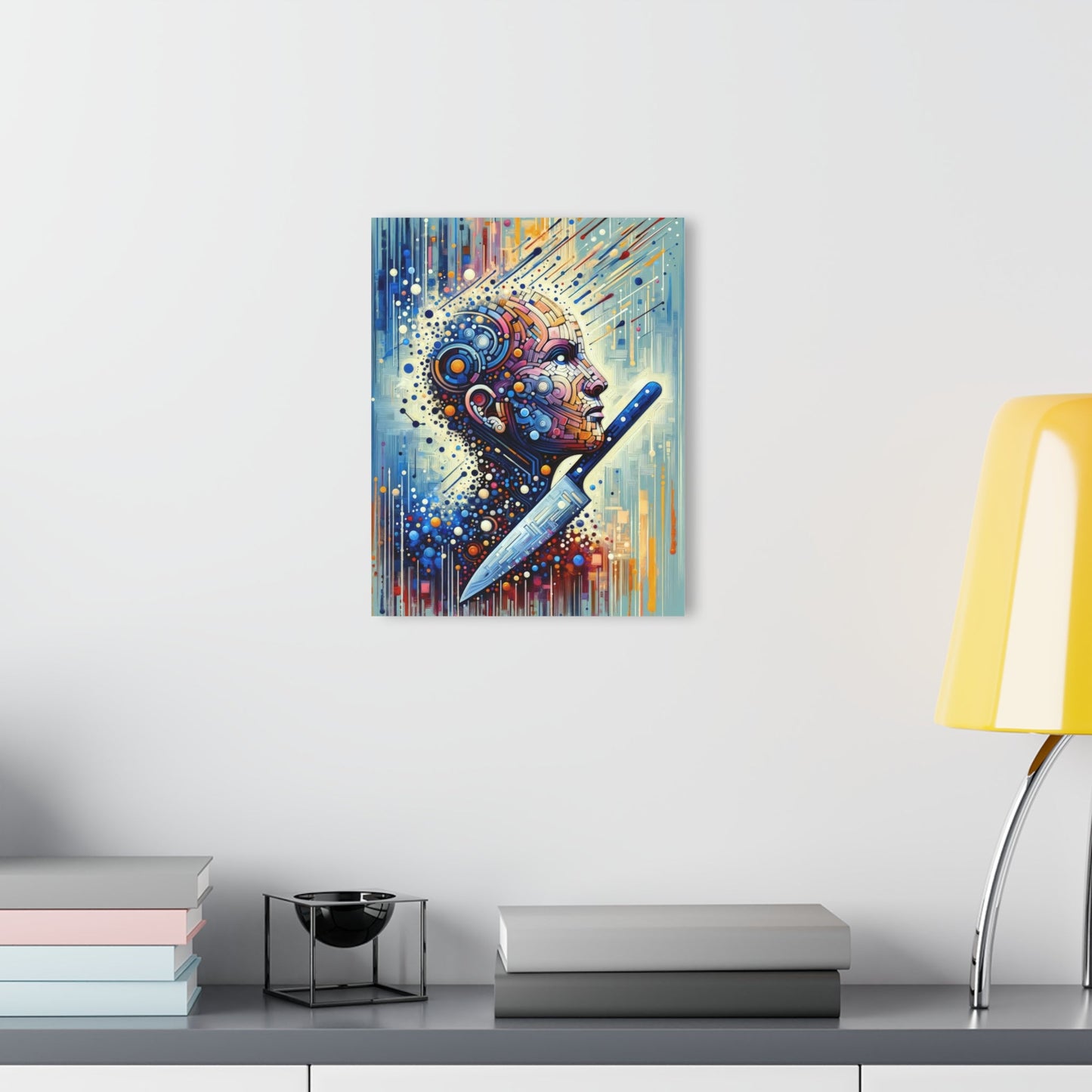Digital Carving Abstract Acrylic Prints (French Cleat Hanging) - ATUH.ART