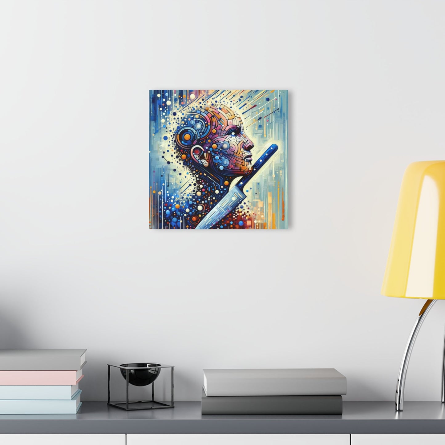 Digital Carving Abstract Acrylic Prints (French Cleat Hanging) - ATUH.ART