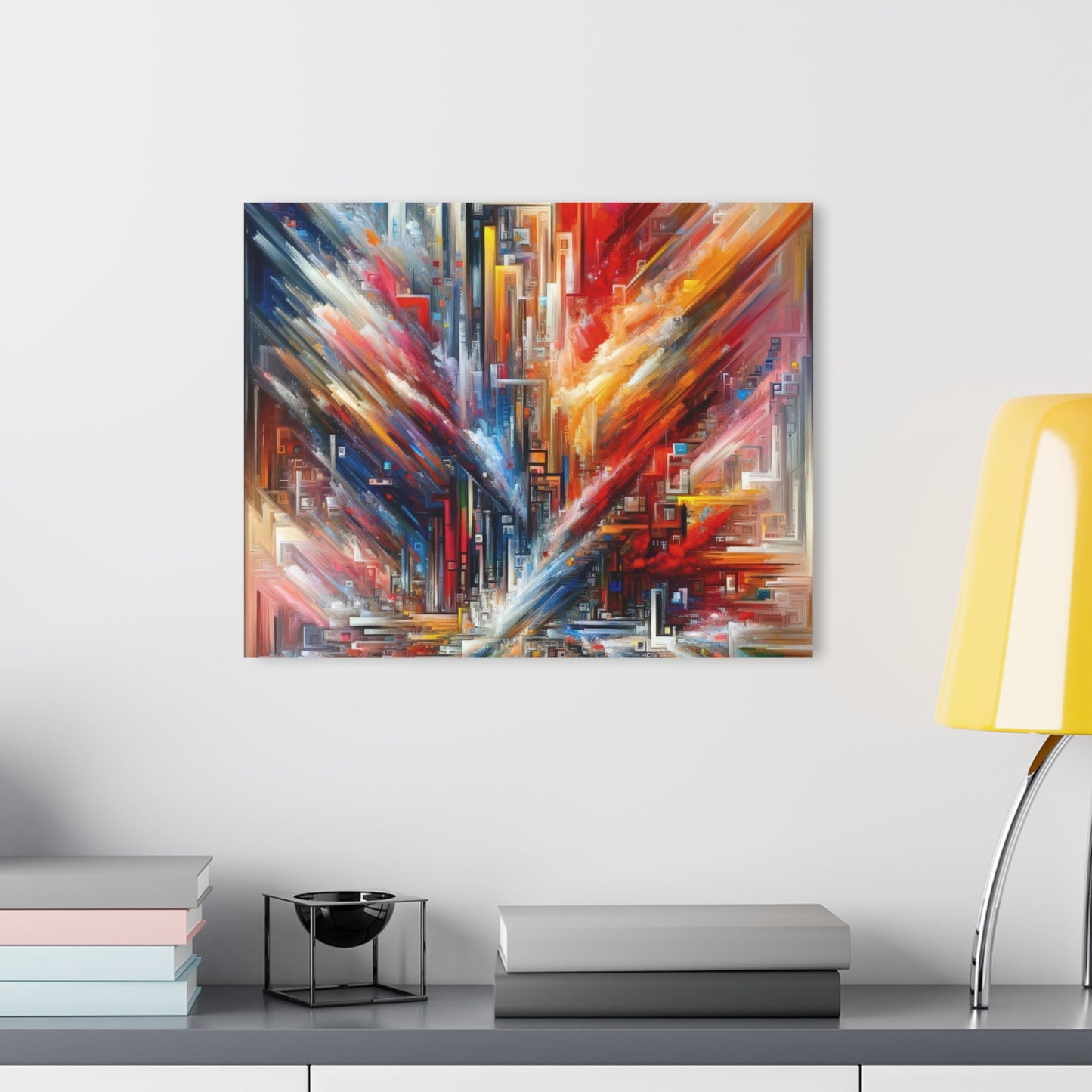 Digital Chaos Symphony Acrylic Prints (French Cleat Hanging) - ATUH.ART