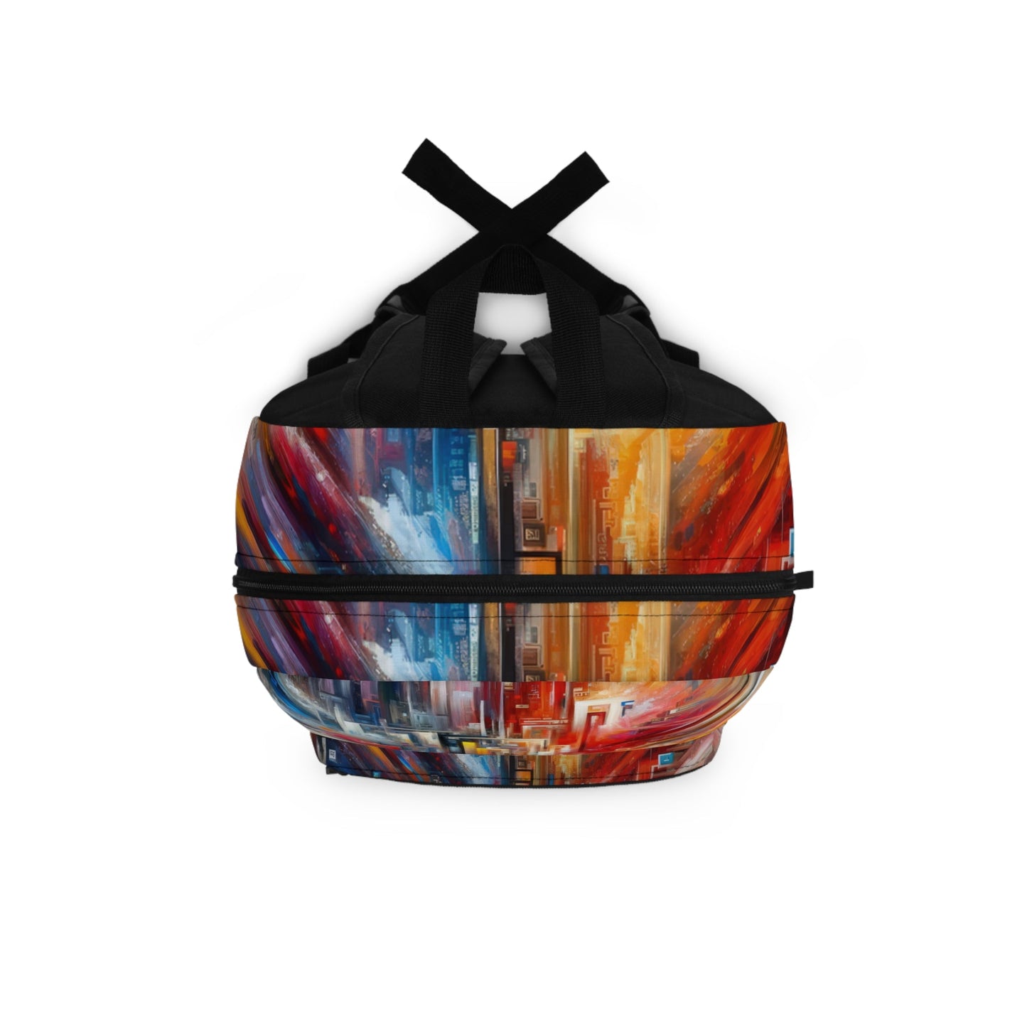 Digital Chaos Symphony Backpack - ATUH.ART