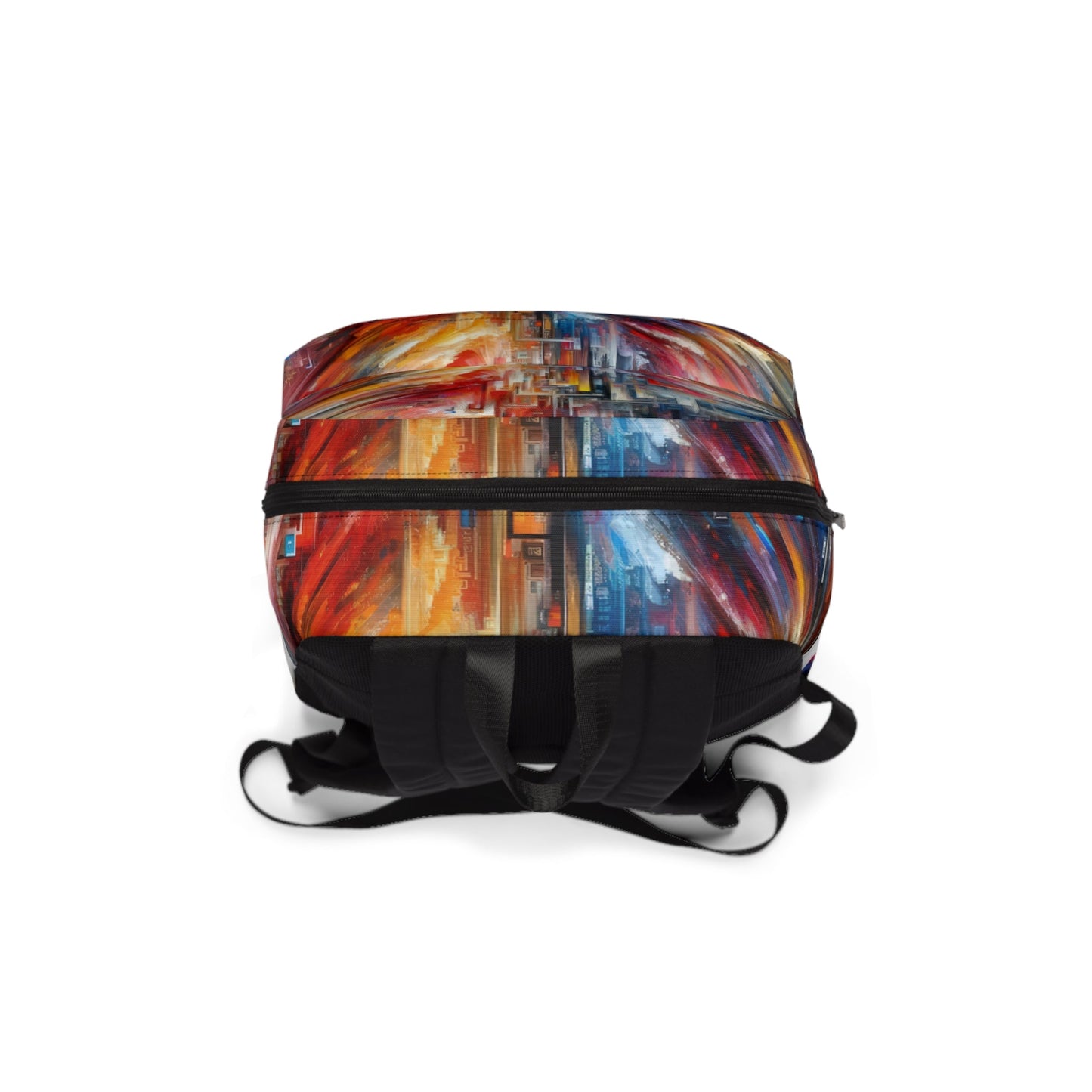 Digital Chaos Symphony Unisex Classic Backpack - ATUH.ART