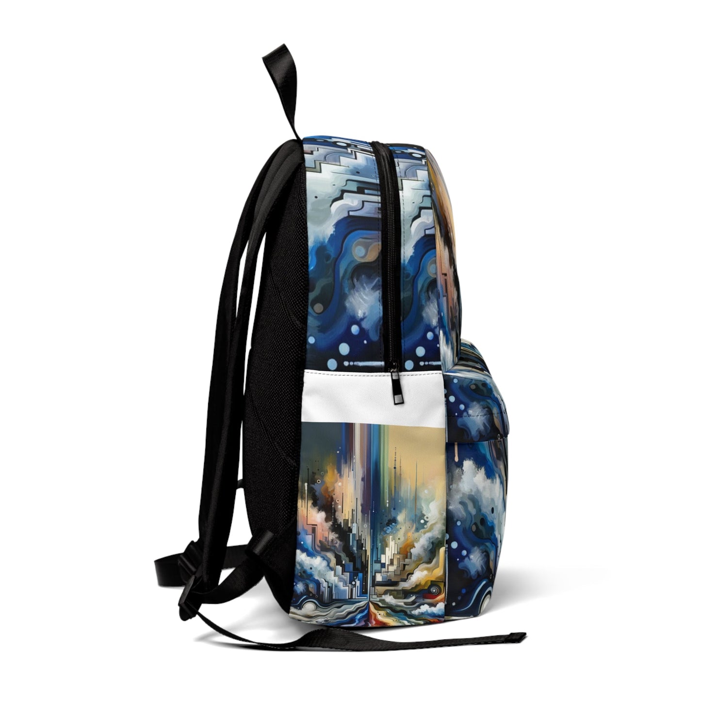 Digital Divide Navigation Unisex Classic Backpack - ATUH.ART