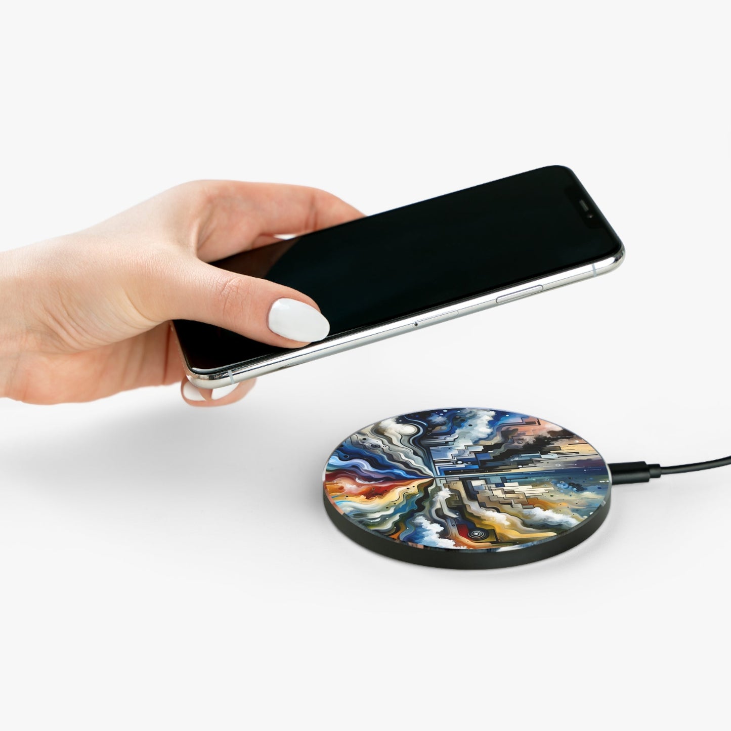 Digital Divide Navigation Wireless Charger - ATUH.ART