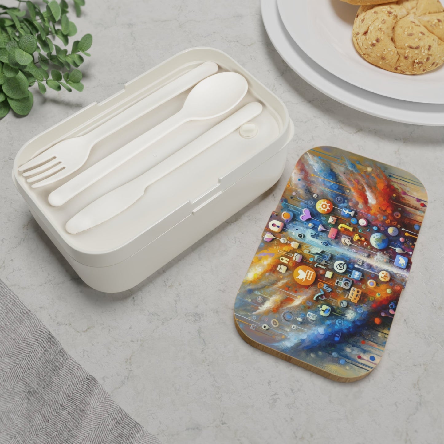 Digital Essence Revelation Bento Lunch Box - ATUH.ART