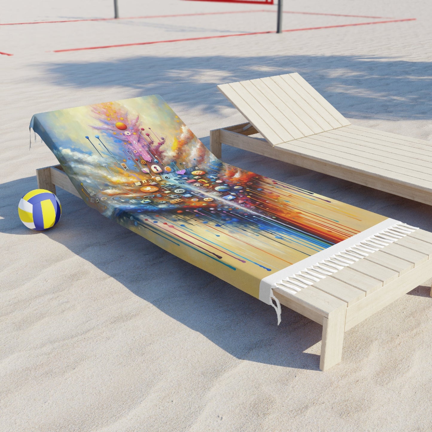 Digital Essence Revelation Boho Beach Cloth - ATUH.ART