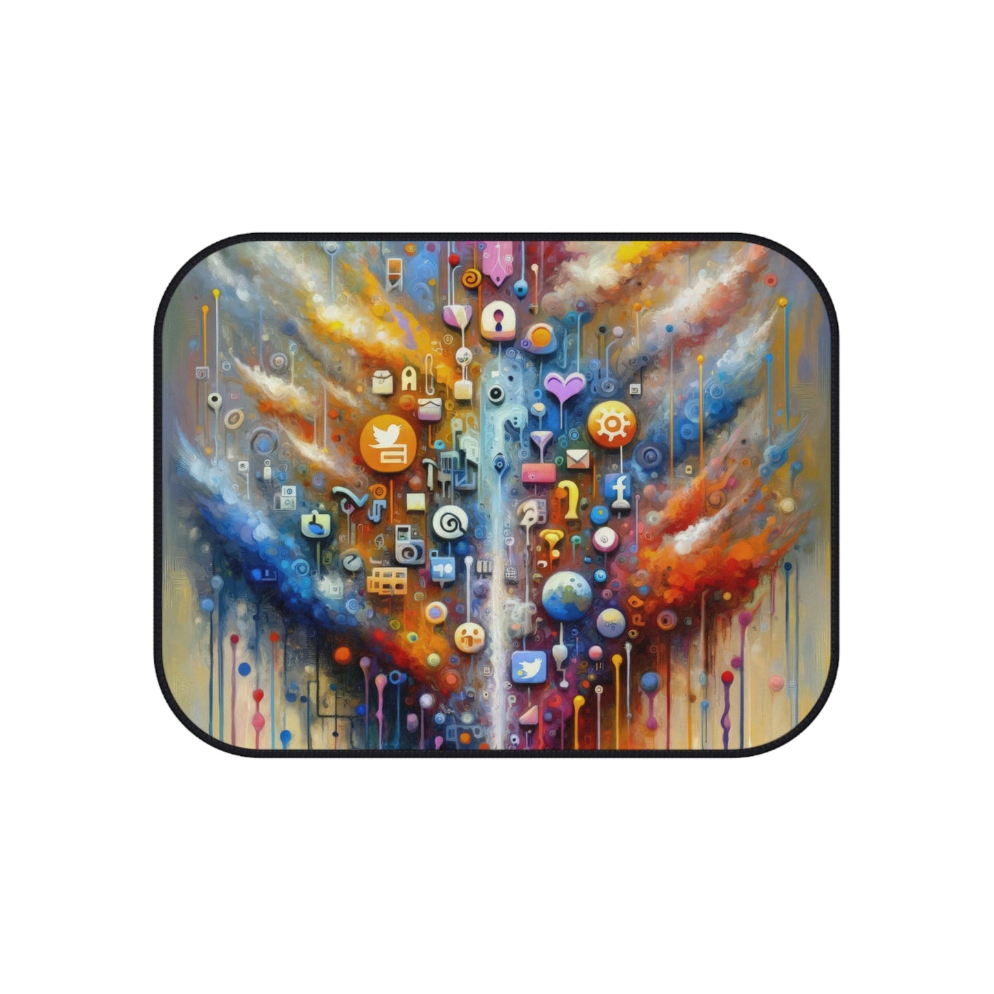 Digital Essence Revelation Car Mats (Set of 4) - ATUH.ART