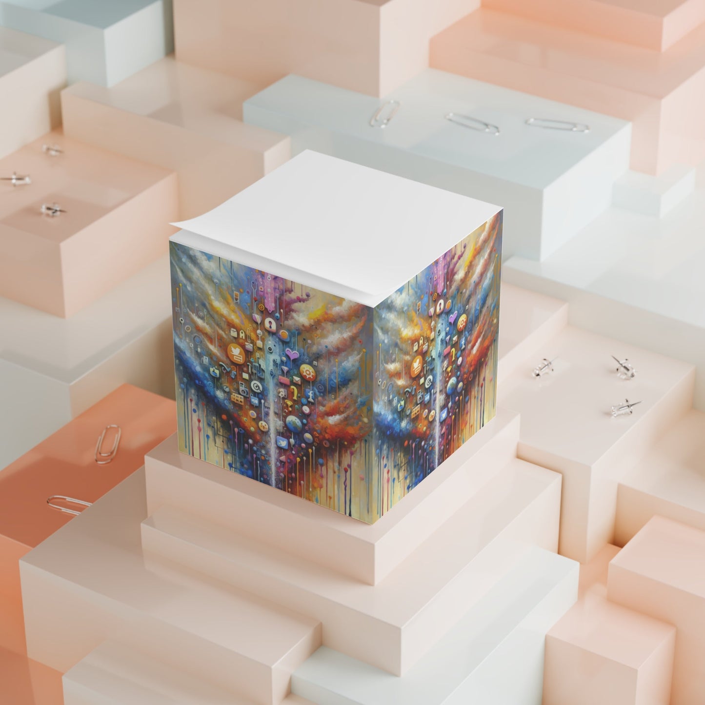 Digital Essence Revelation Note Cube - ATUH.ART