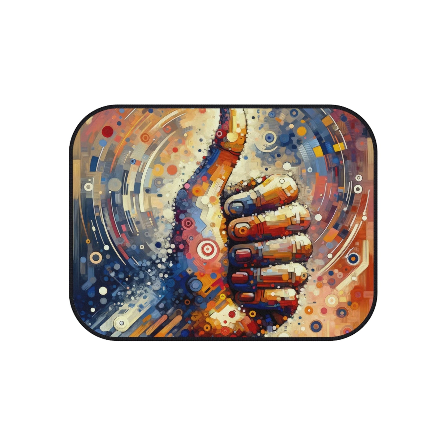 Digital Gratitude Nod Car Mats (Set of 4) - ATUH.ART