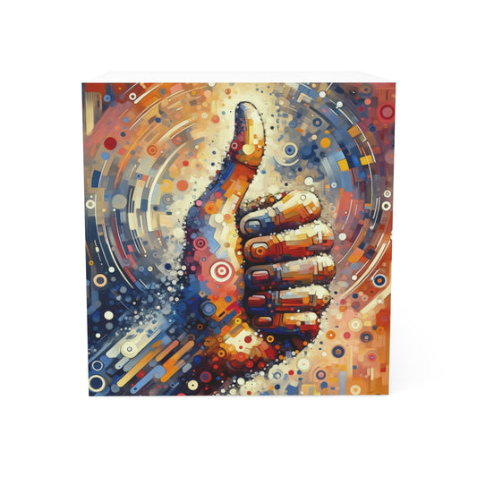 Digital Gratitude Nod Note Cube - ATUH.ART