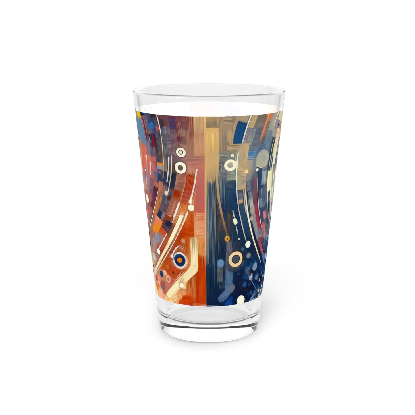 Digital Gratitude Nod Pint Glass, 16oz - ATUH.ART
