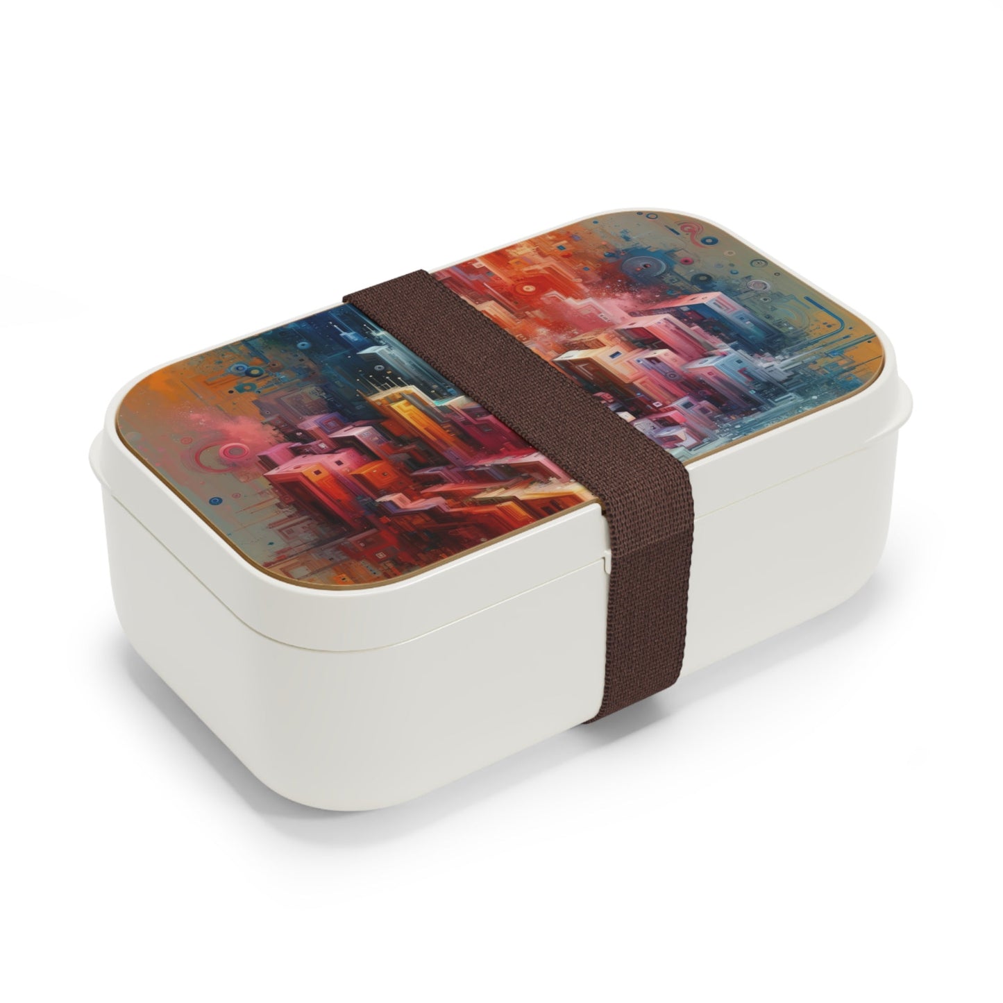 Digital Harmony Tachism Bento Lunch Box - ATUH.ART