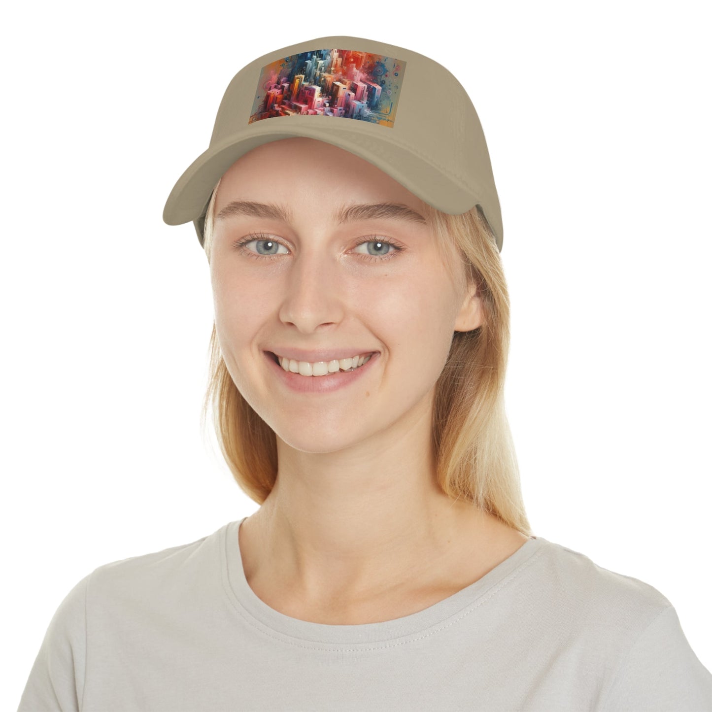 Digital Harmony Tachism Low Profile Baseball Cap - ATUH.ART
