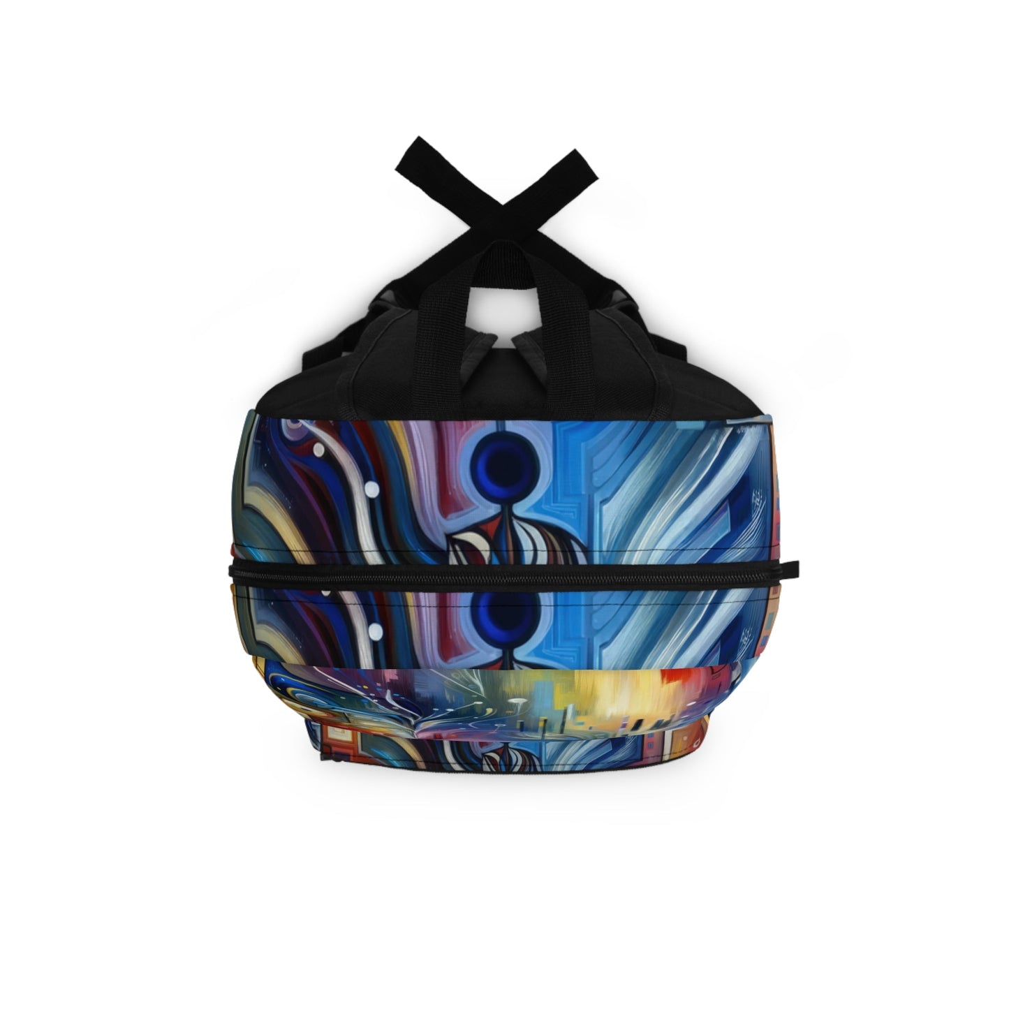Digital Mindfulness Abstract Backpack - ATUH.ART