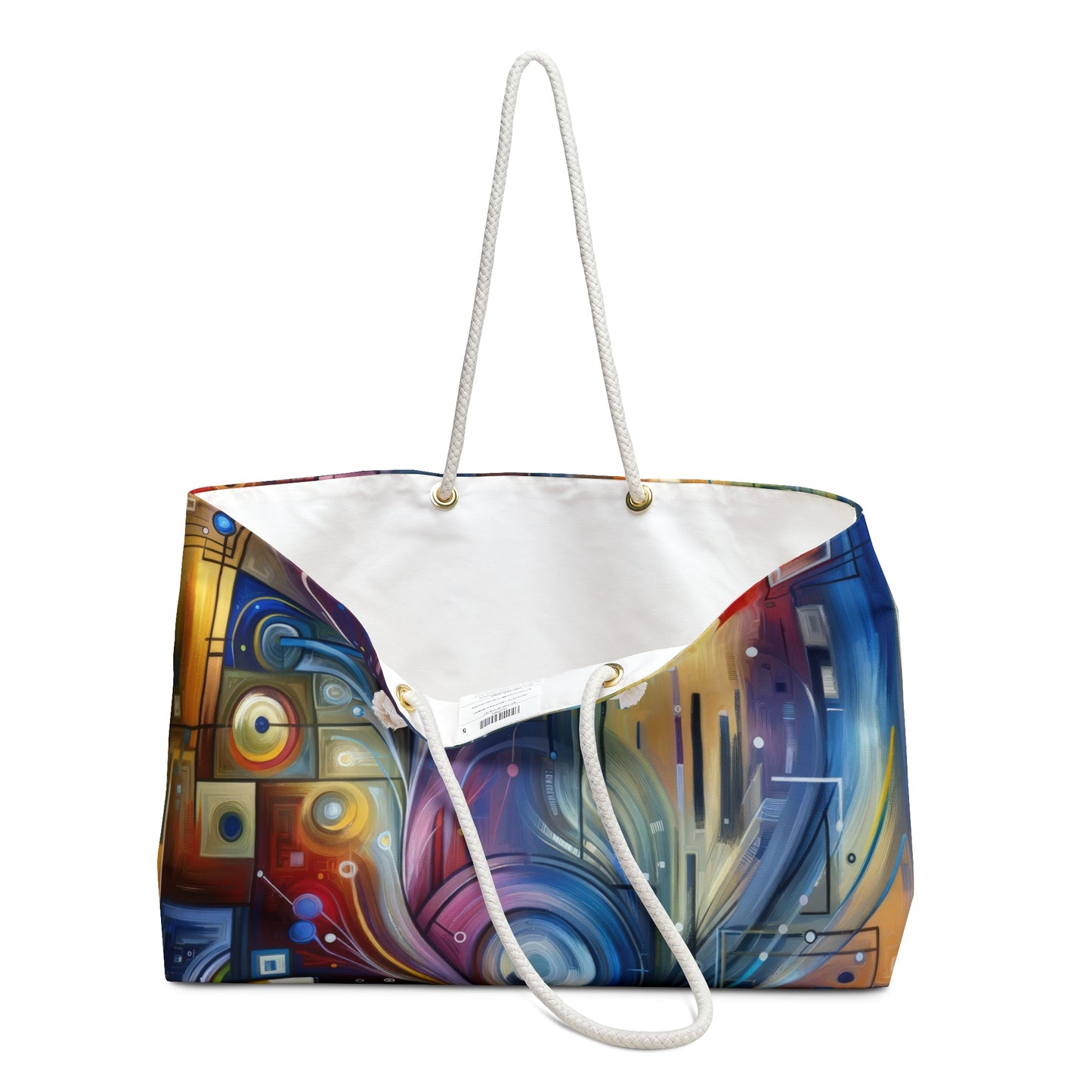 Digital Mindfulness Abstract Weekender Bag - ATUH.ART