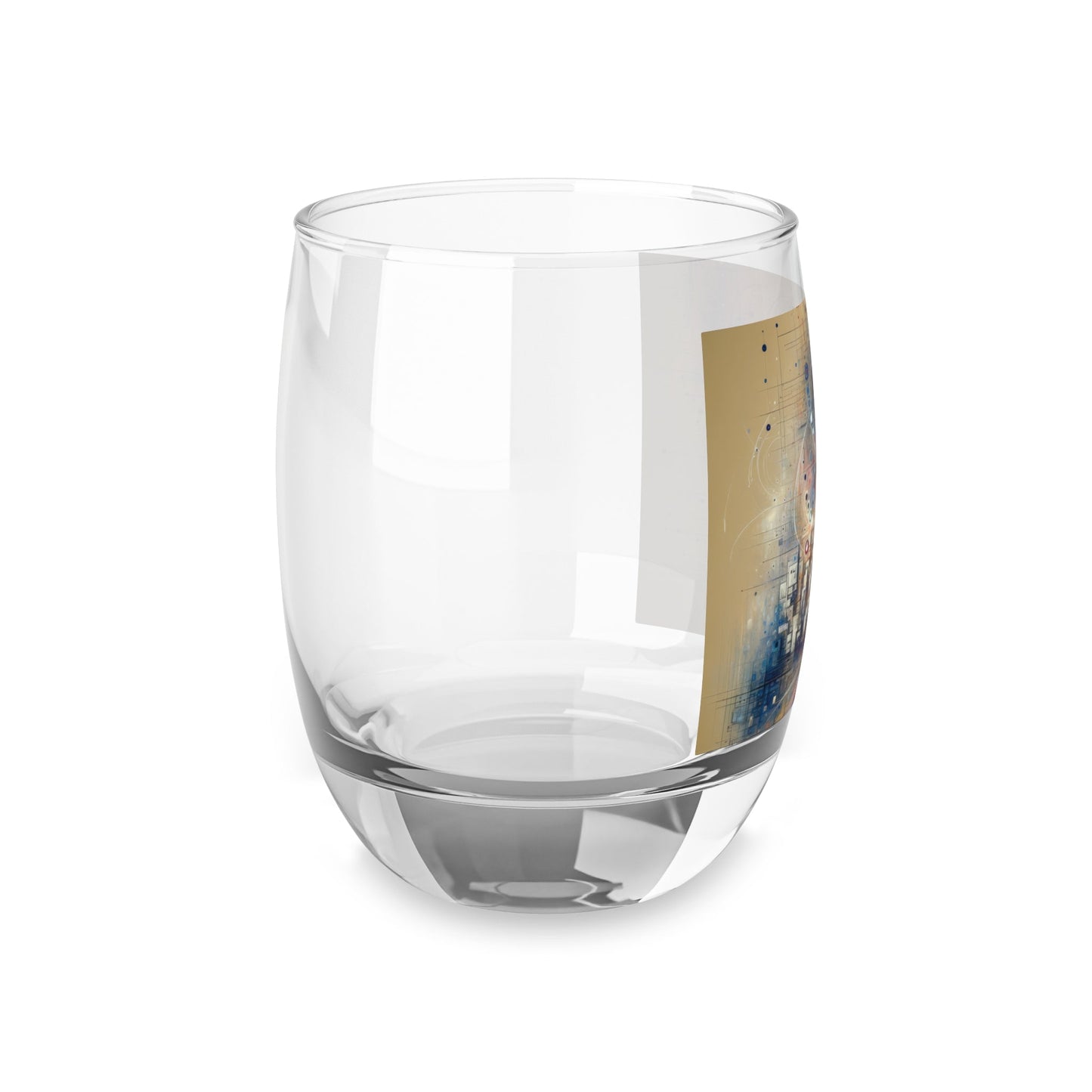 Digital Rhythmic Architecture Whiskey Glass - ATUH.ART
