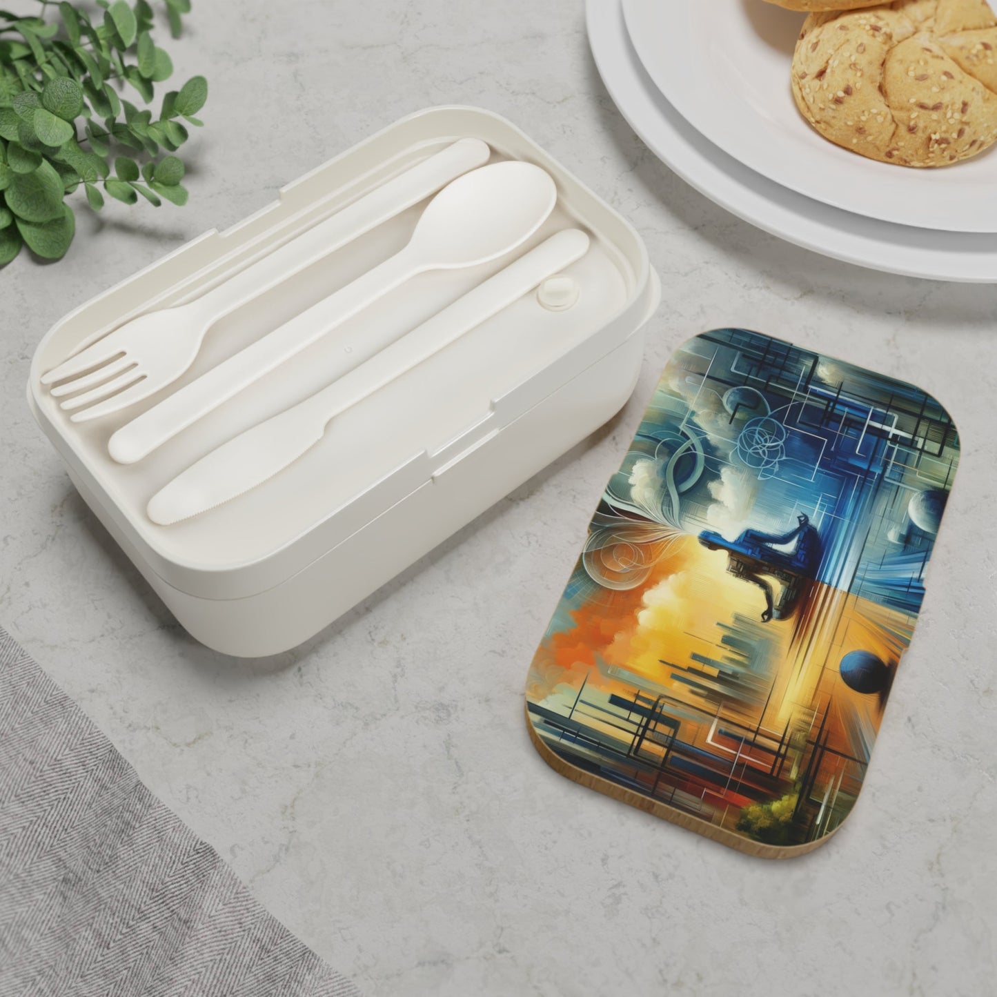 Digital Spiritual Journey Bento Lunch Box - ATUH.ART